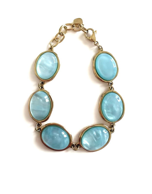 Aqua Glow Bracelet