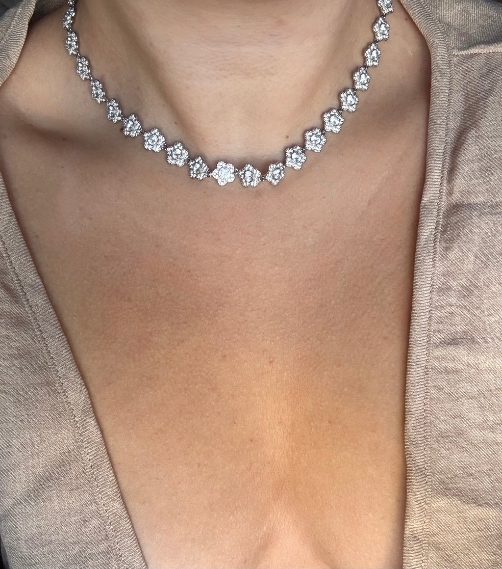 Amalia Silver Choker