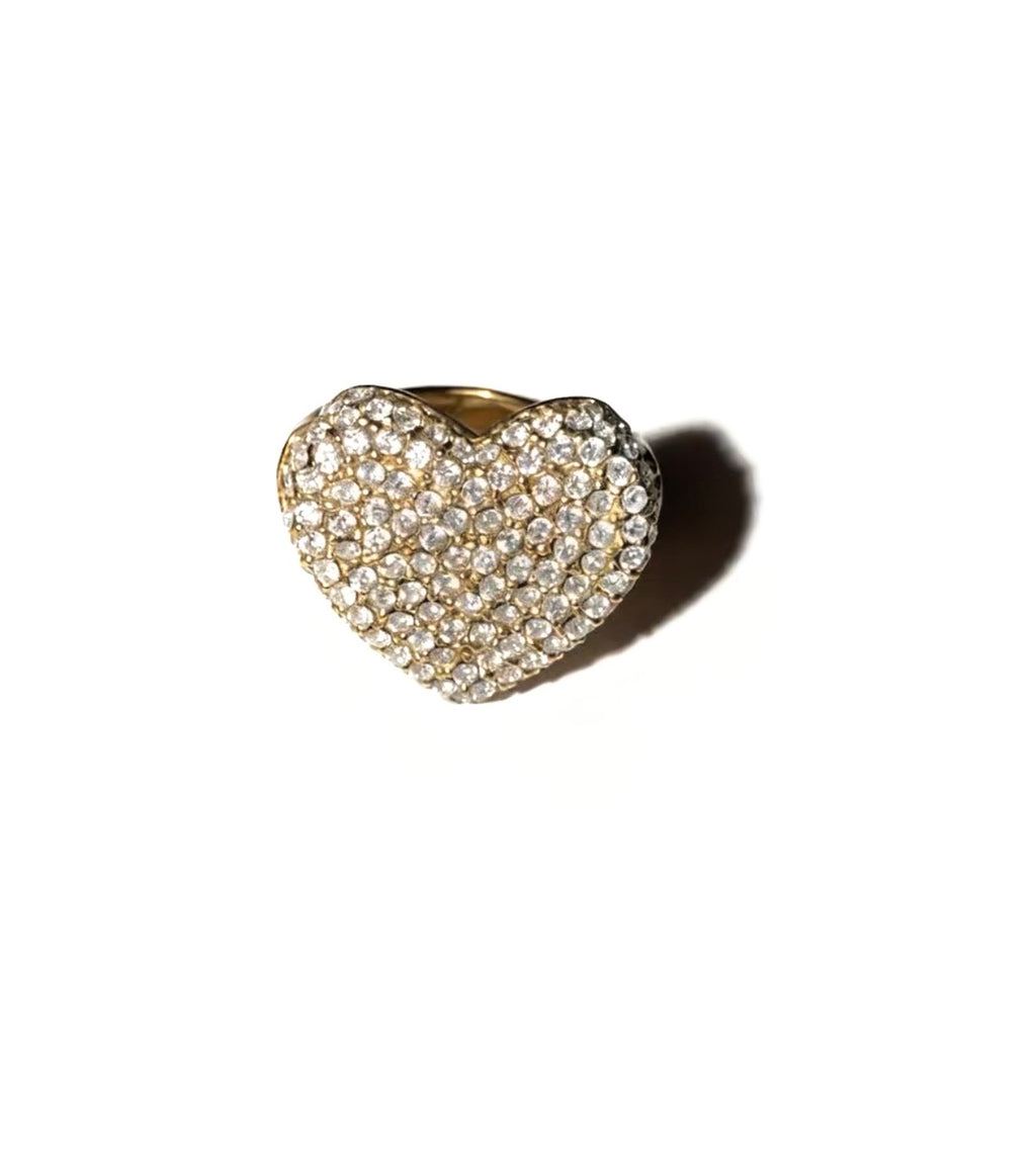 Heart Diamonds Ring