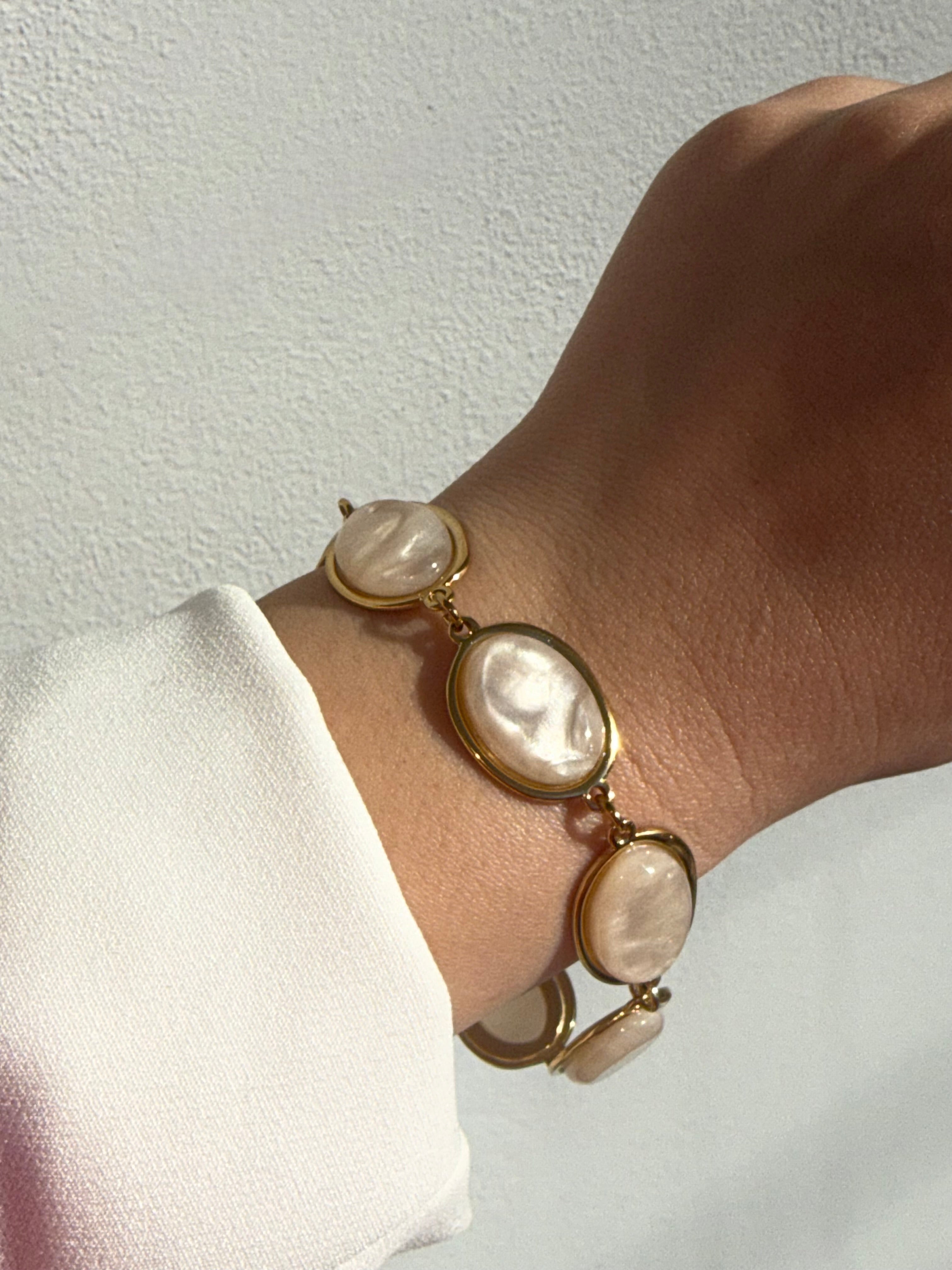 White Glow Bracelet