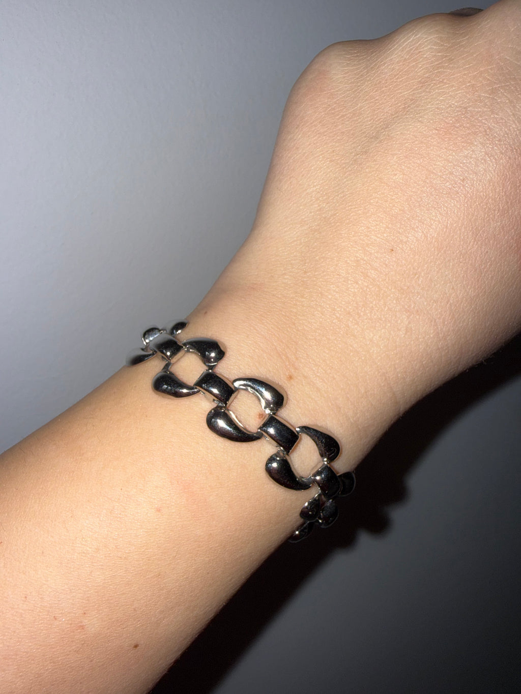 Interlock Chain Bracelet