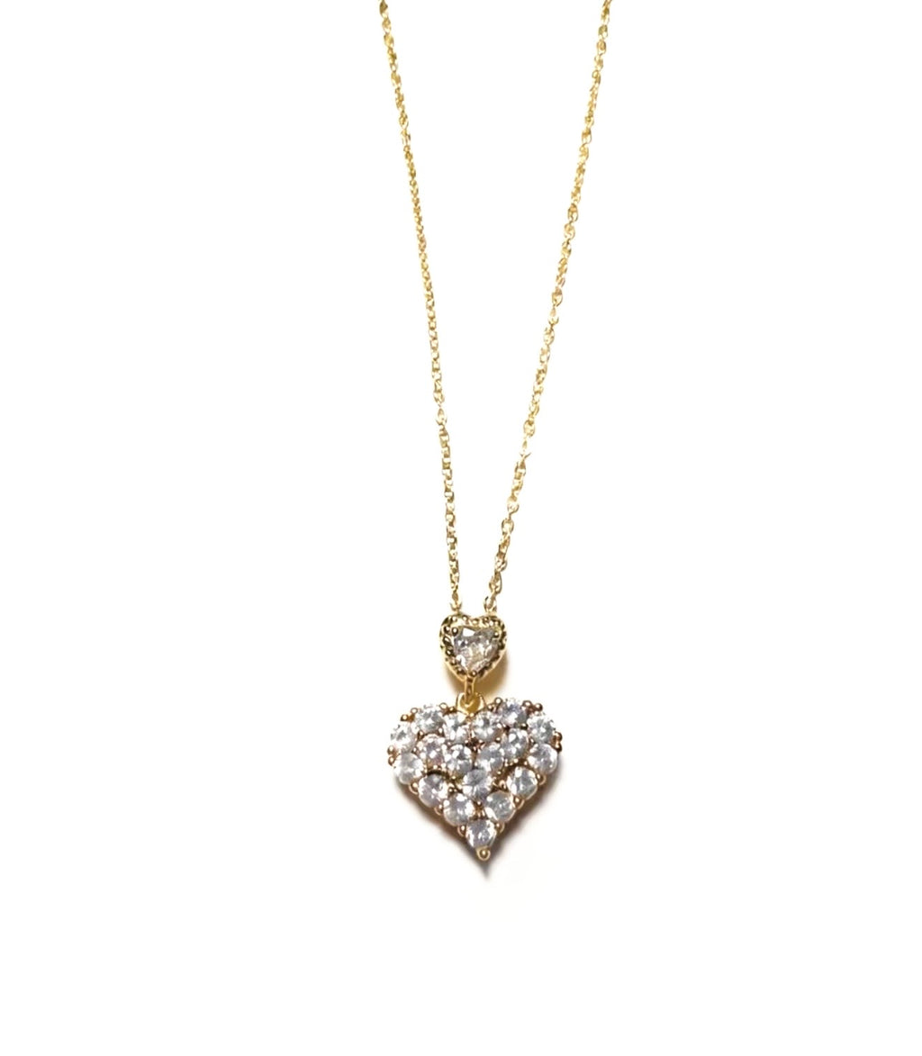 Double Heart Necklace