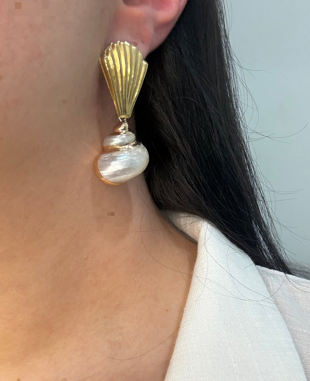 Pearl Shell Earrings