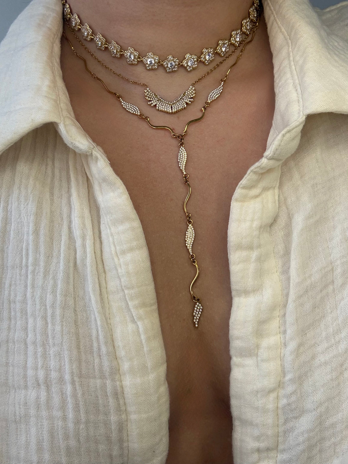 Amalia Gold Choker