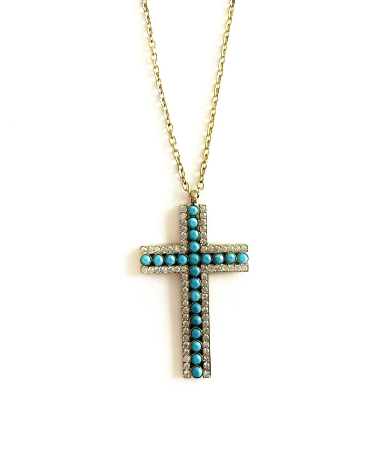 Elina Cross Necklace