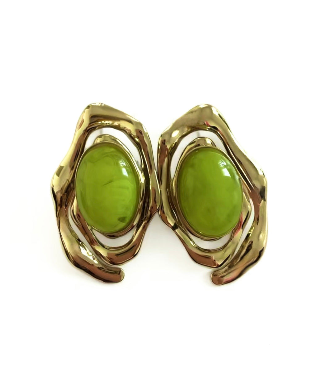 Emeralia Green Earrings