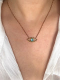 Azure Eye Necklace