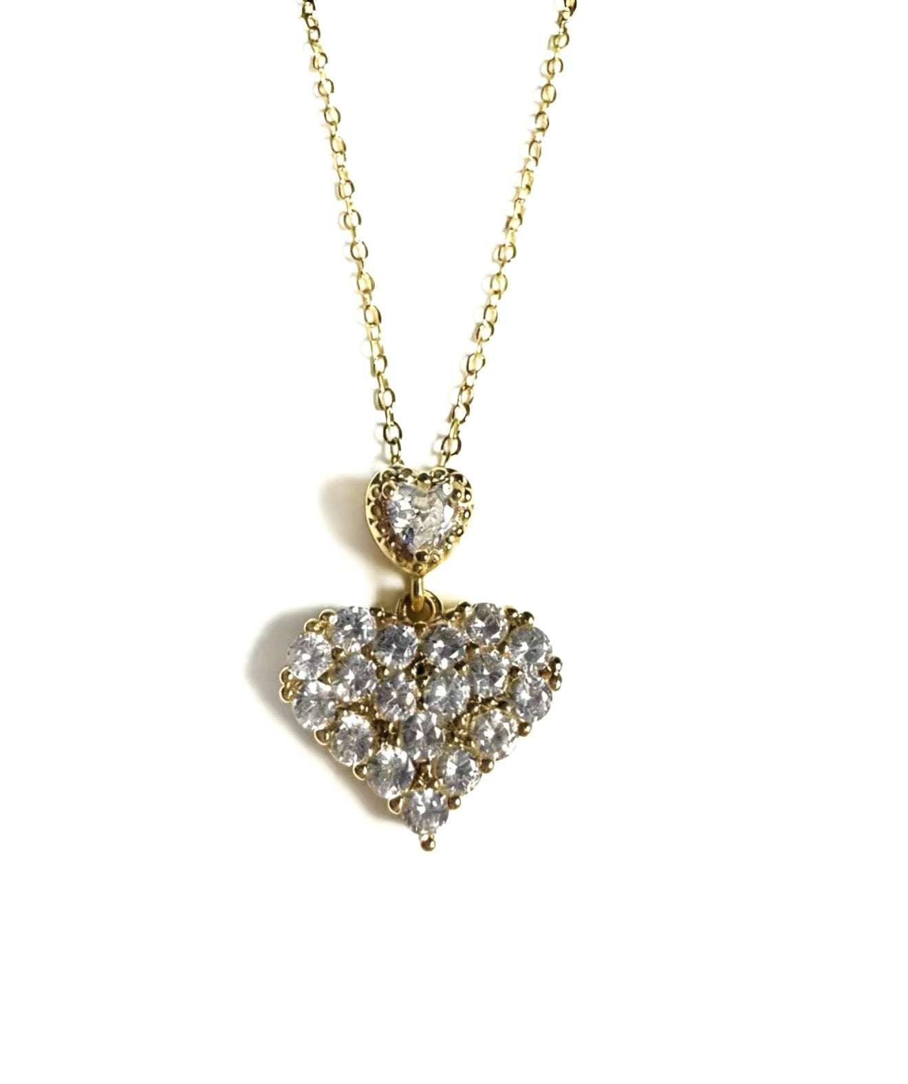 Double Heart Necklace