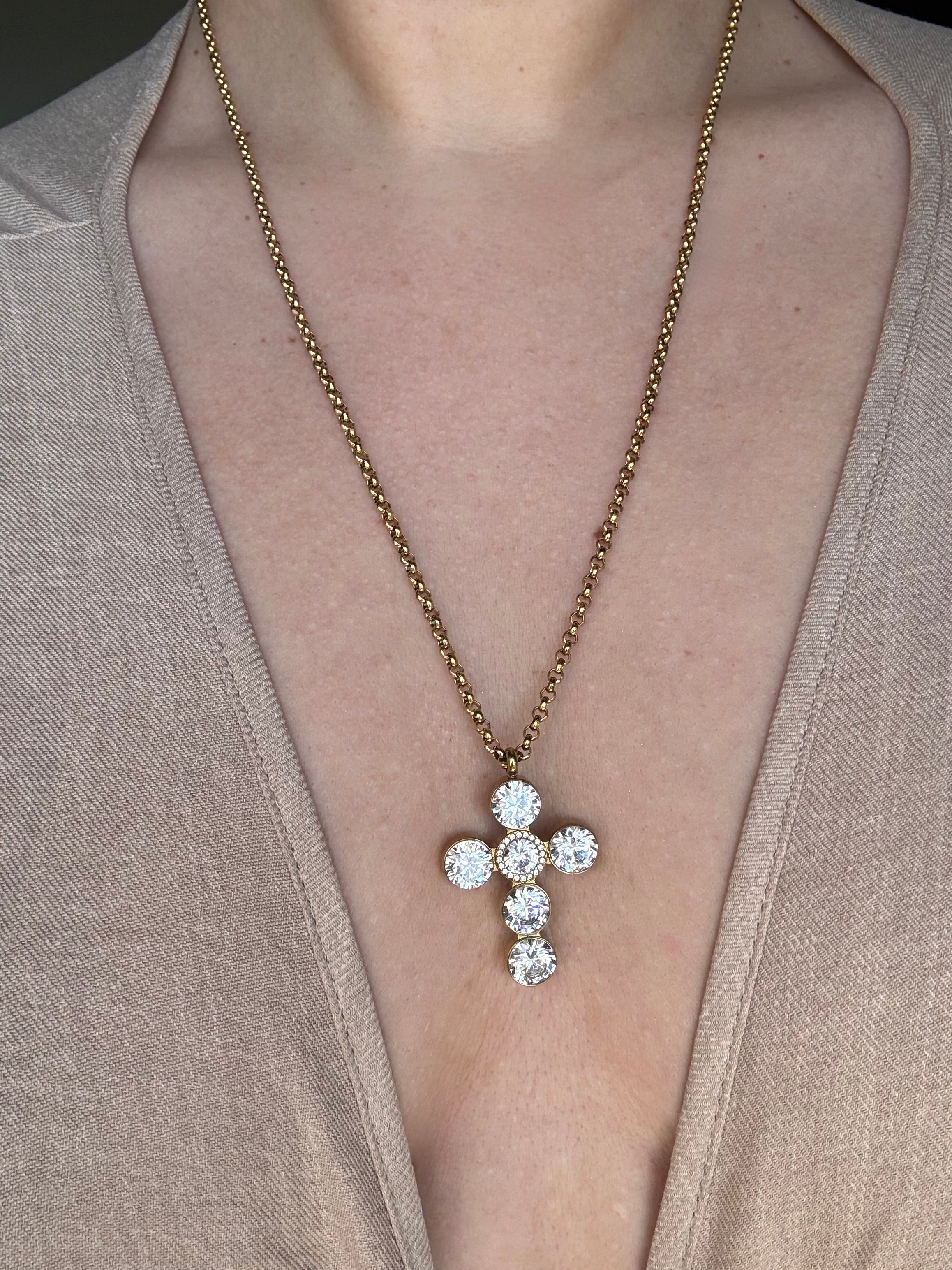 Luxury Gold Cross