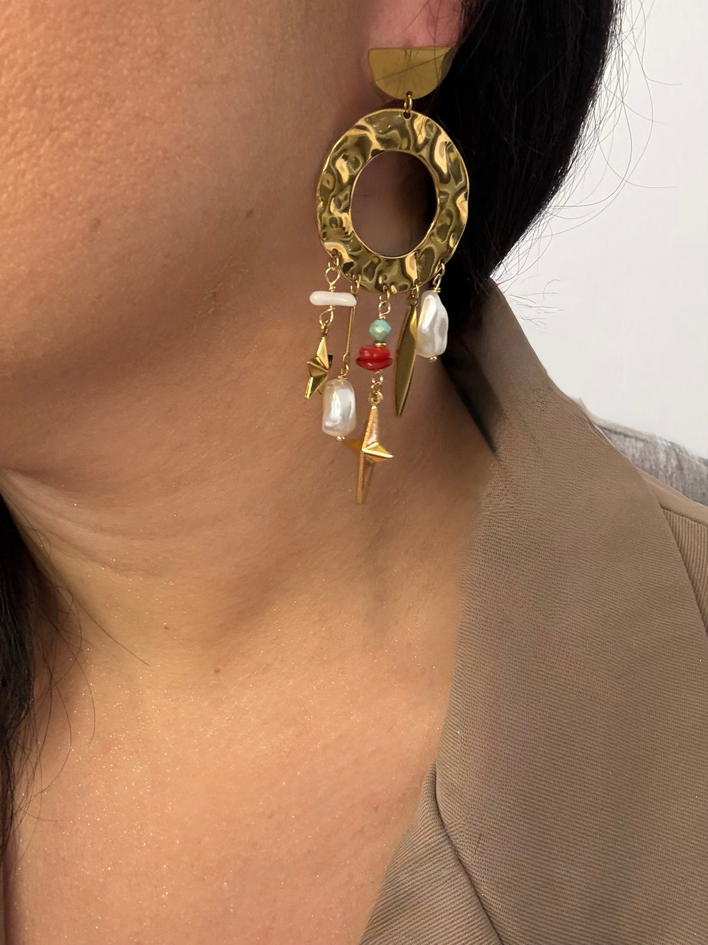 Golden Siren Earrings