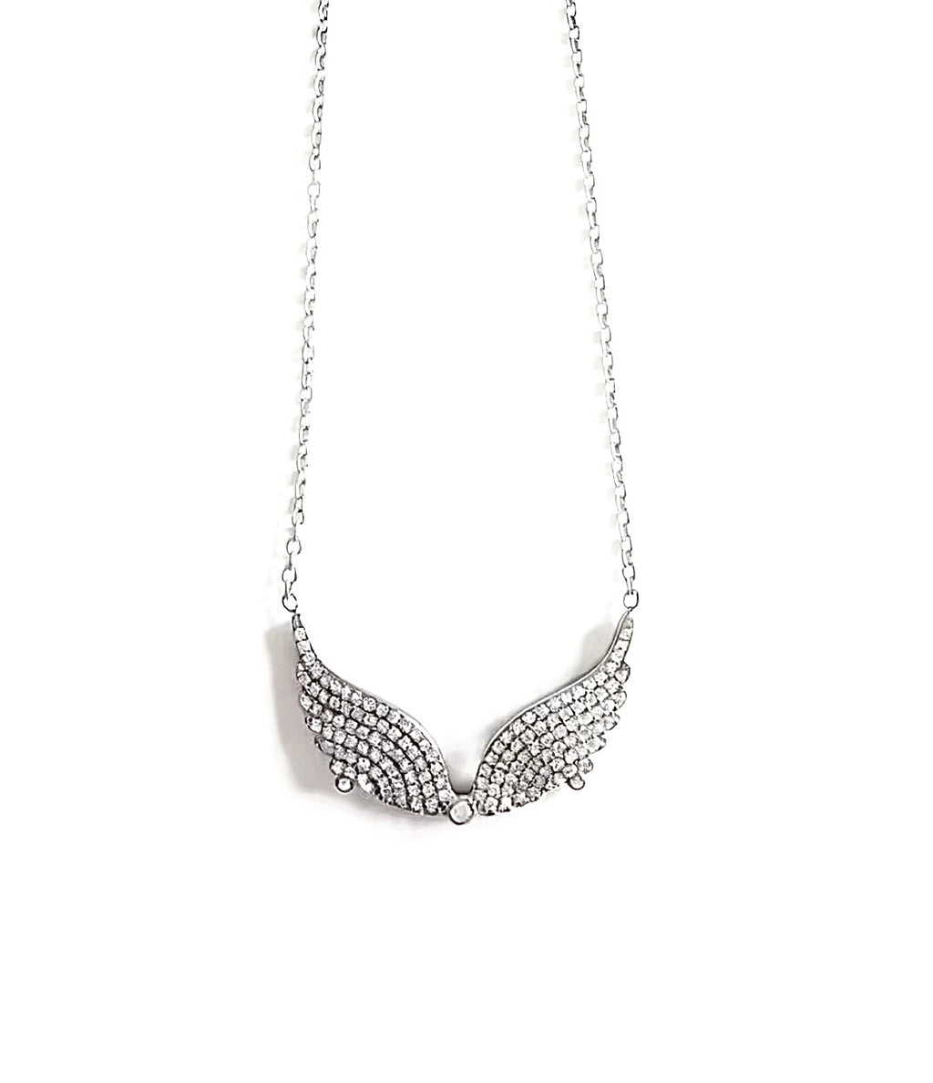 Wings Silver Necklace