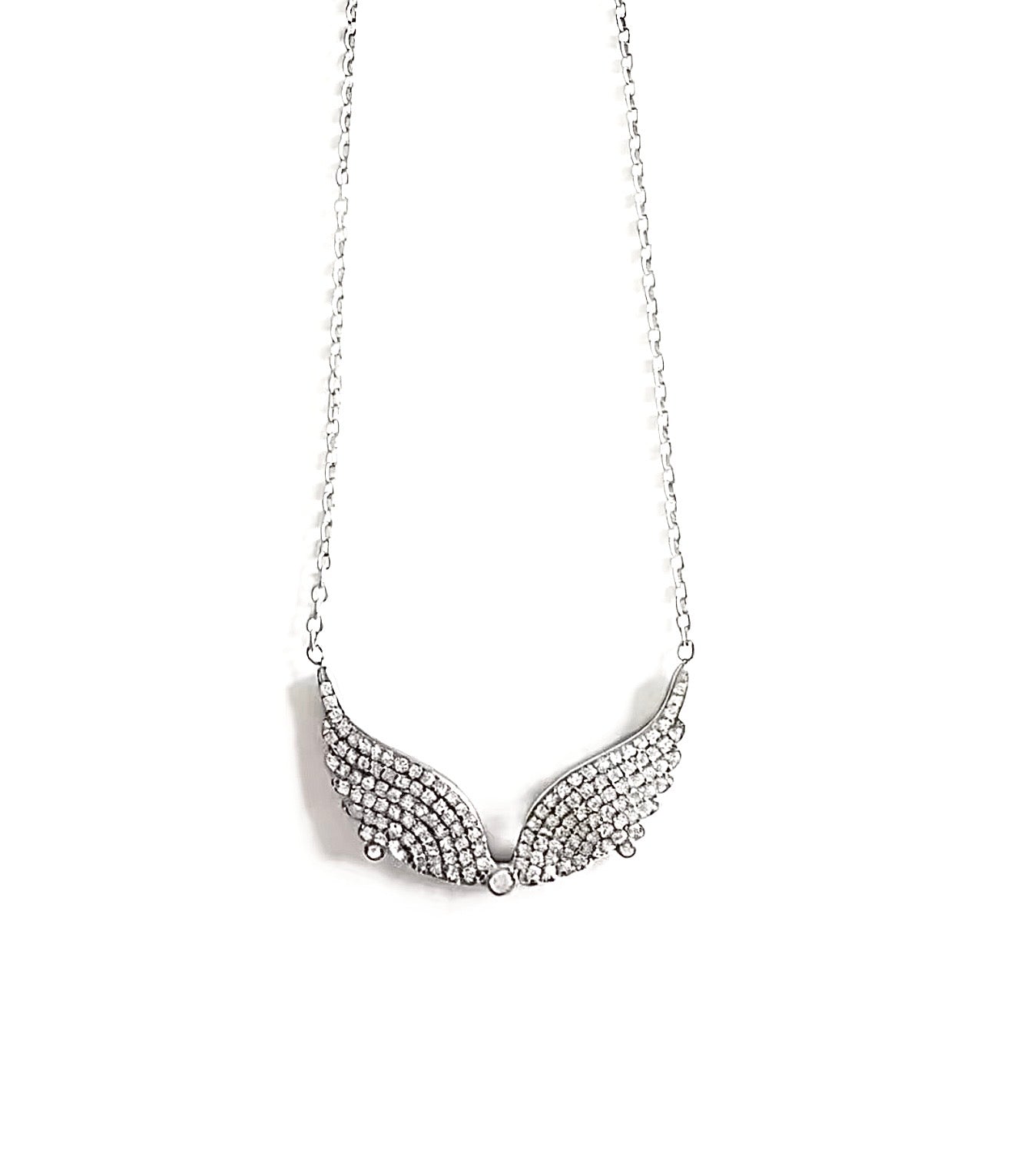 Wings Silver Necklace