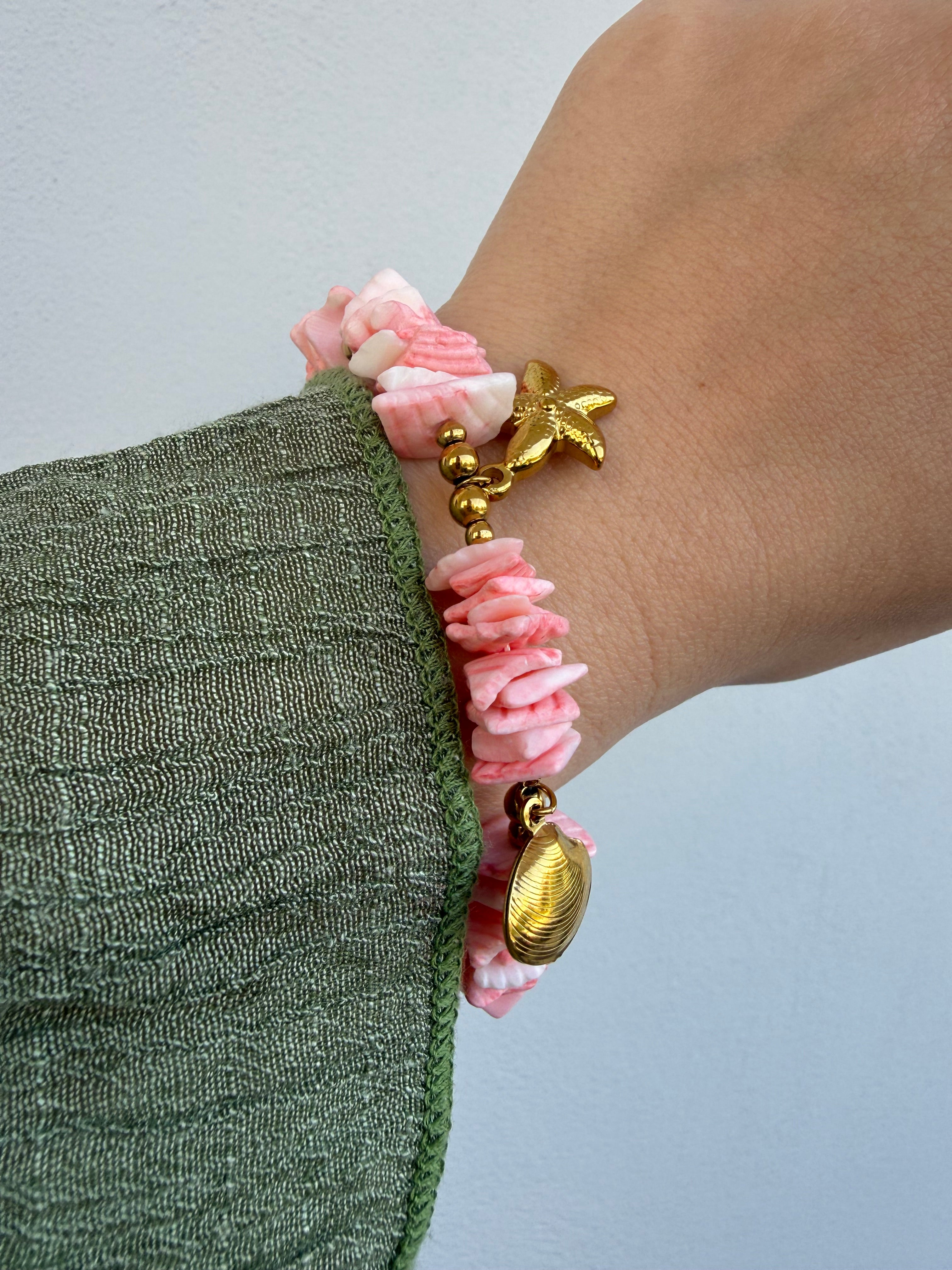 Starfish Pink Bracelet