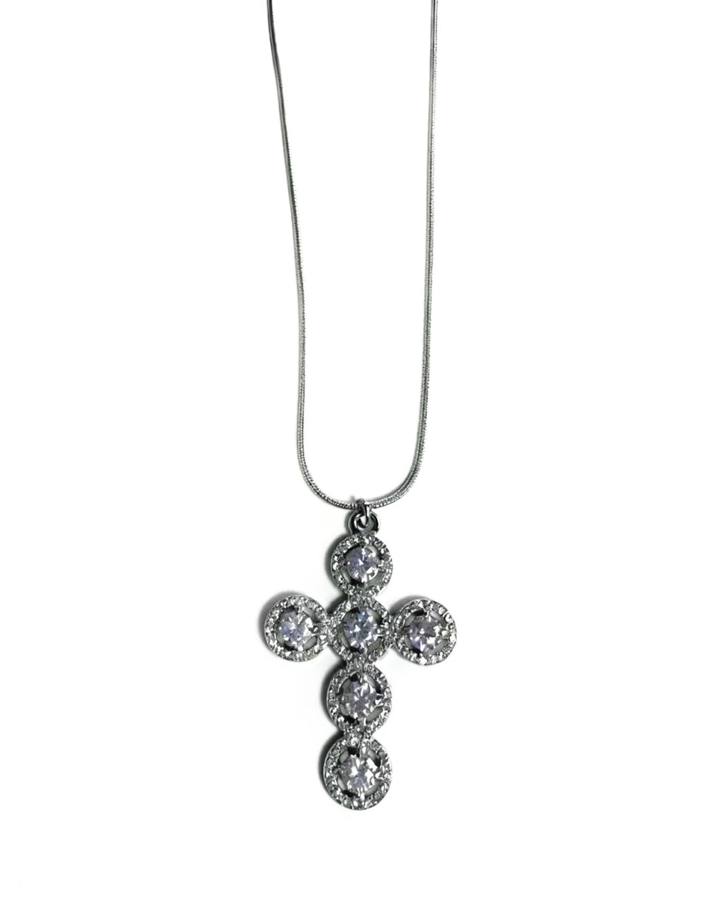 Crystal Cross Necklace