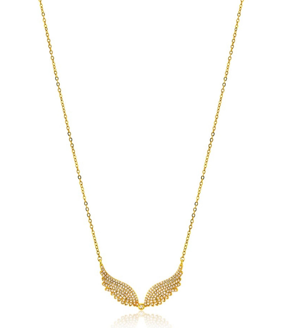 Wings Gold Necklace