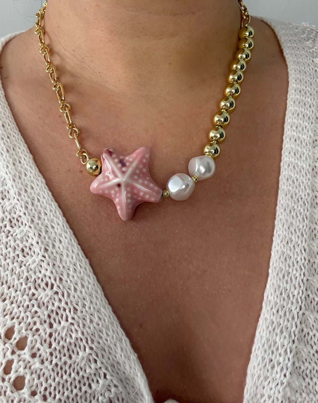 Ocean Pink Necklace