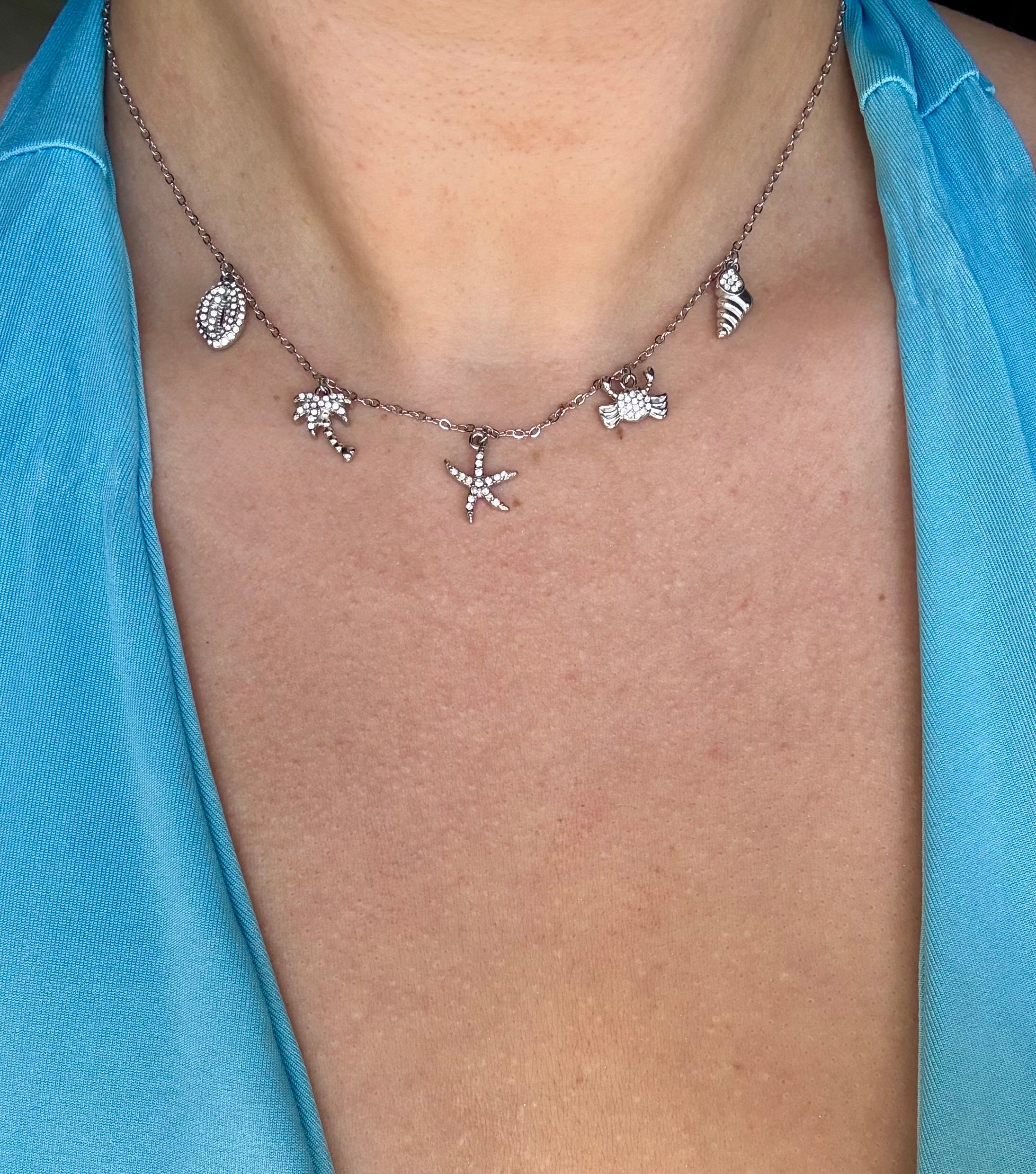 Silver Aurora Necklace