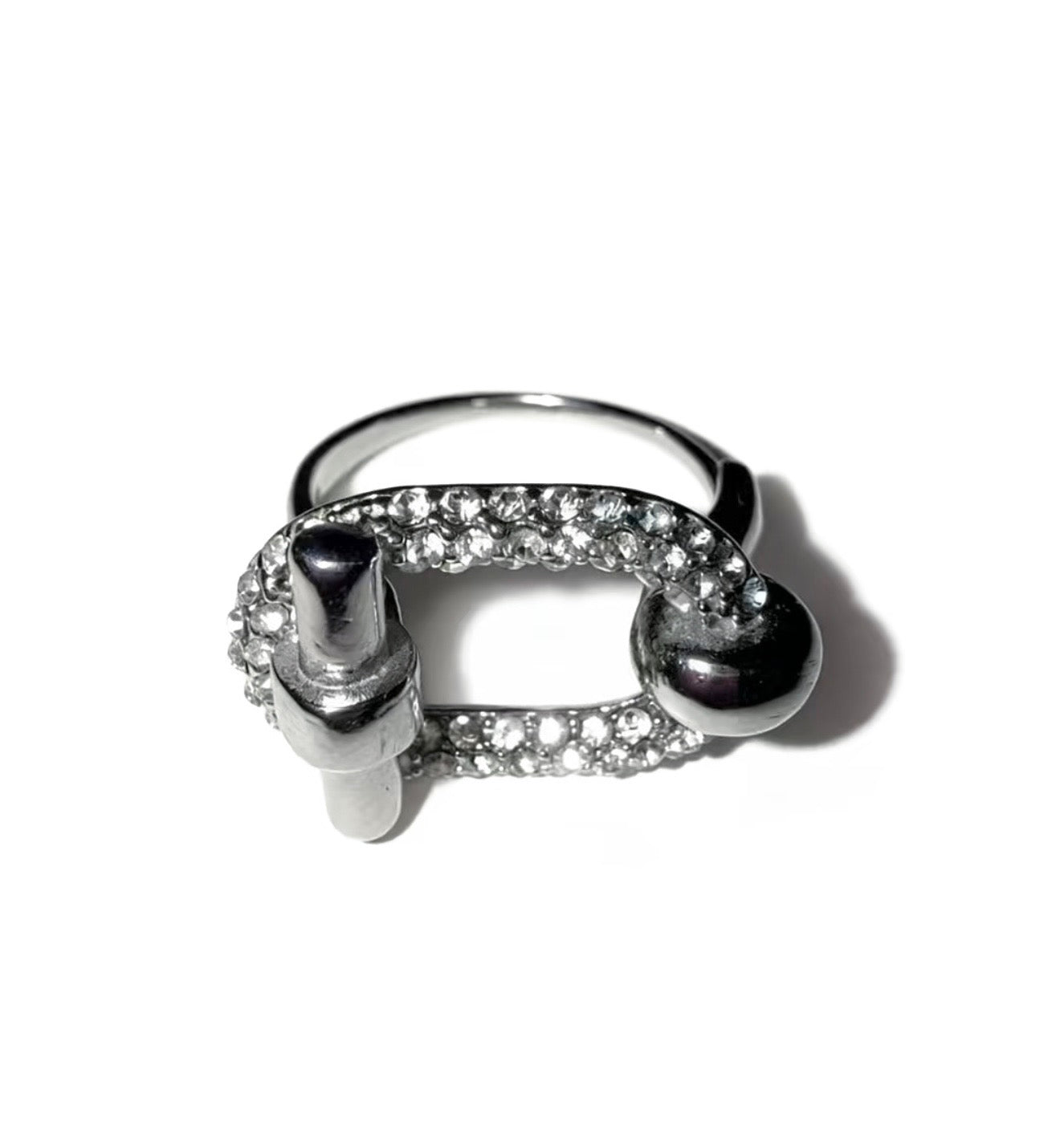 Link Diamond Ring