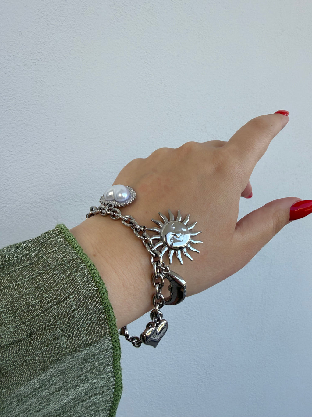 Sun & Pearl Bracelet