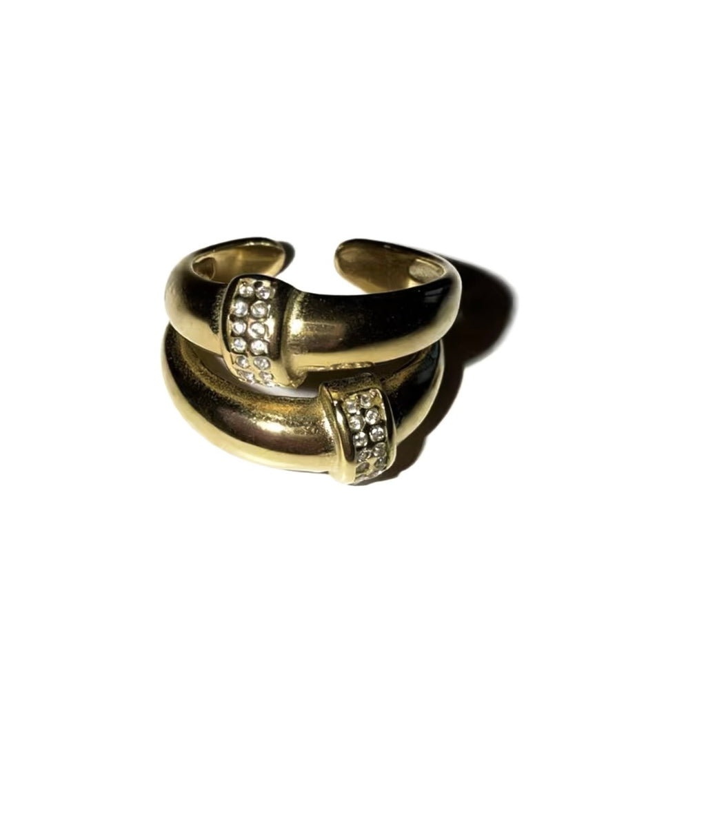 Double Spark Ring