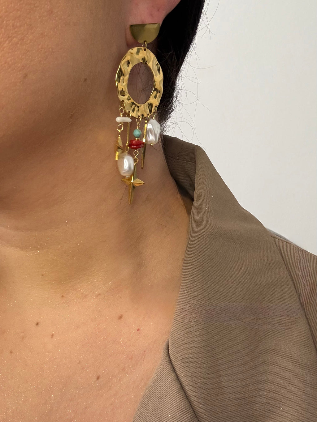Golden Siren Earrings