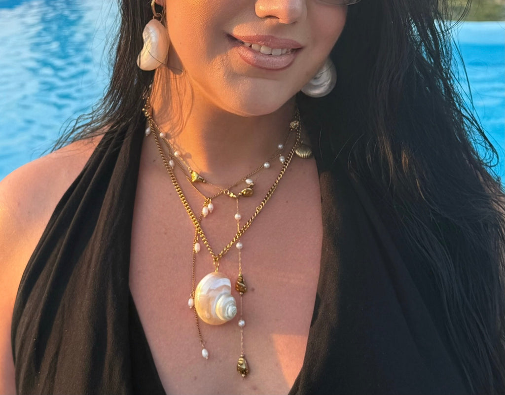 Ocean Pearl Earrings