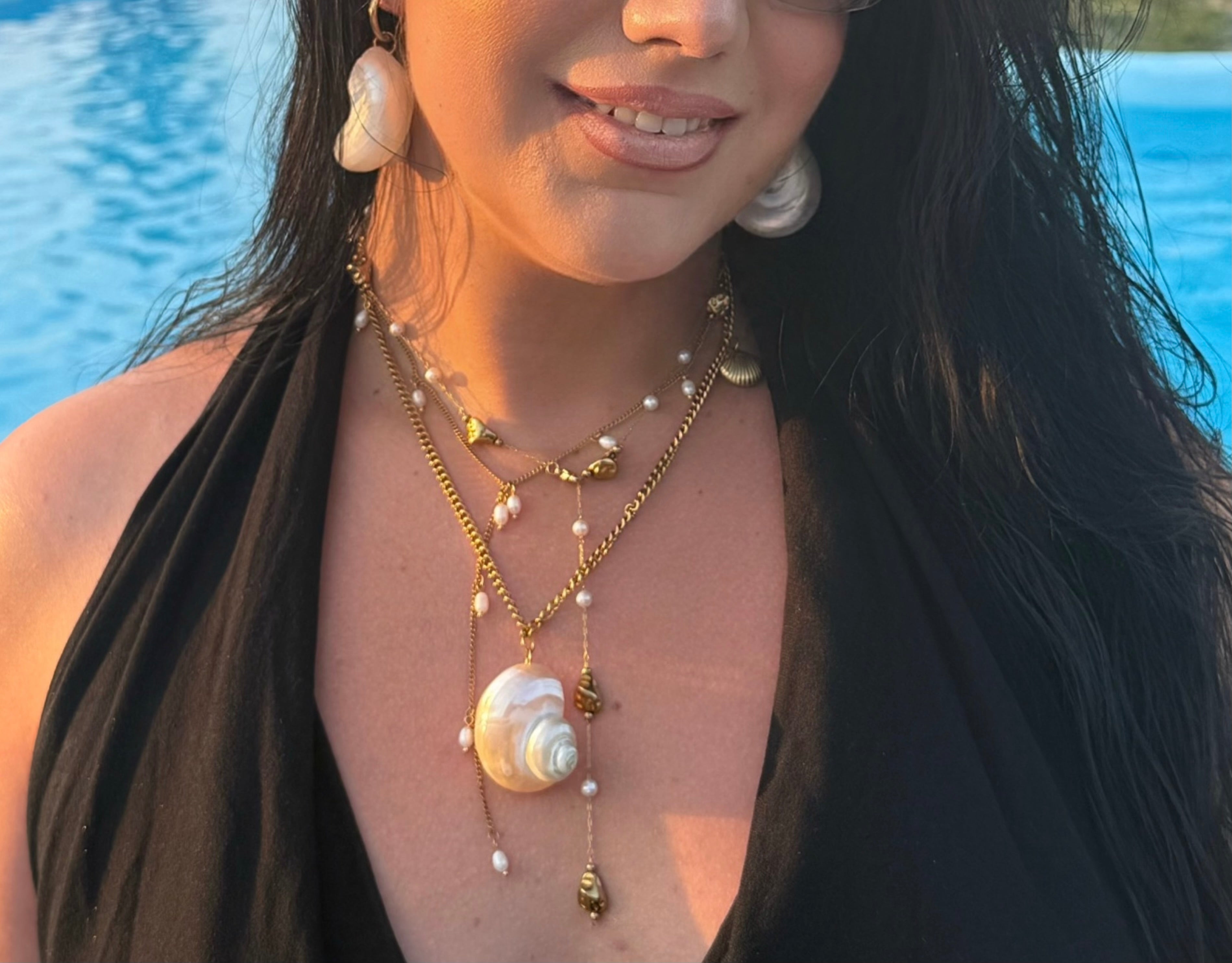 Ocean Pearl Earrings