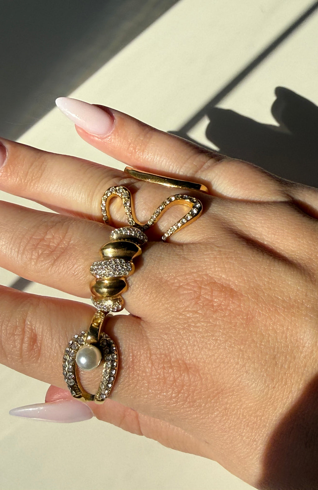Claudia Gold Ring