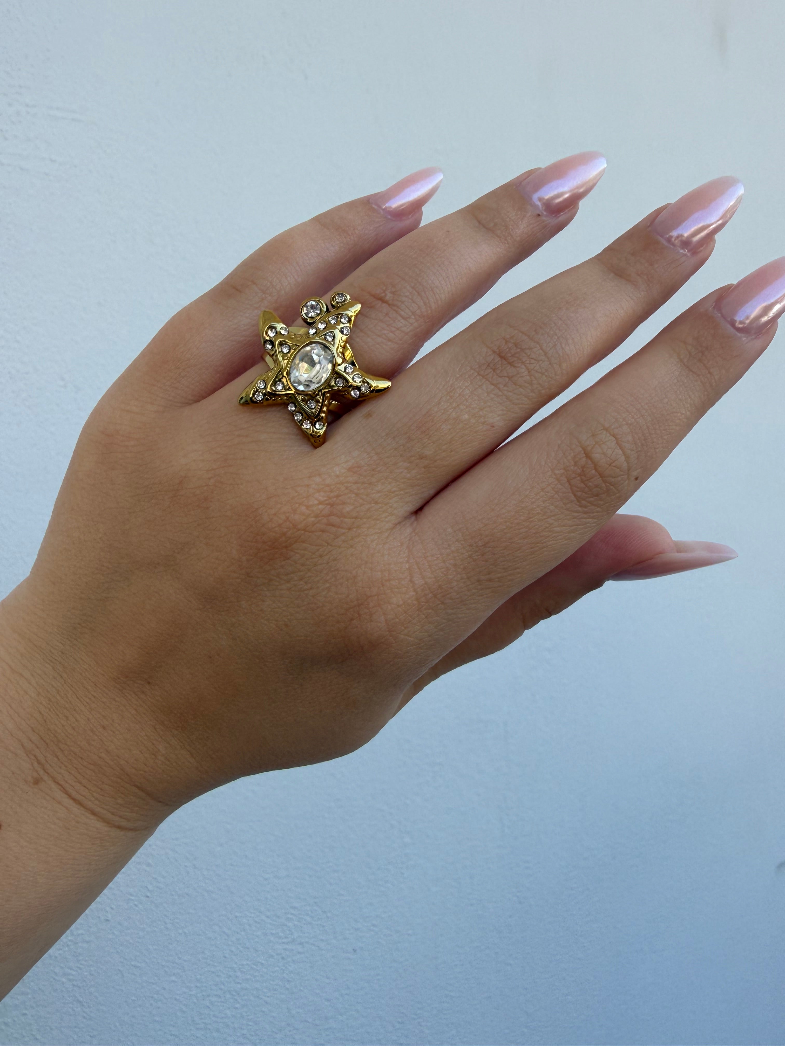 Starry Ocean Ring