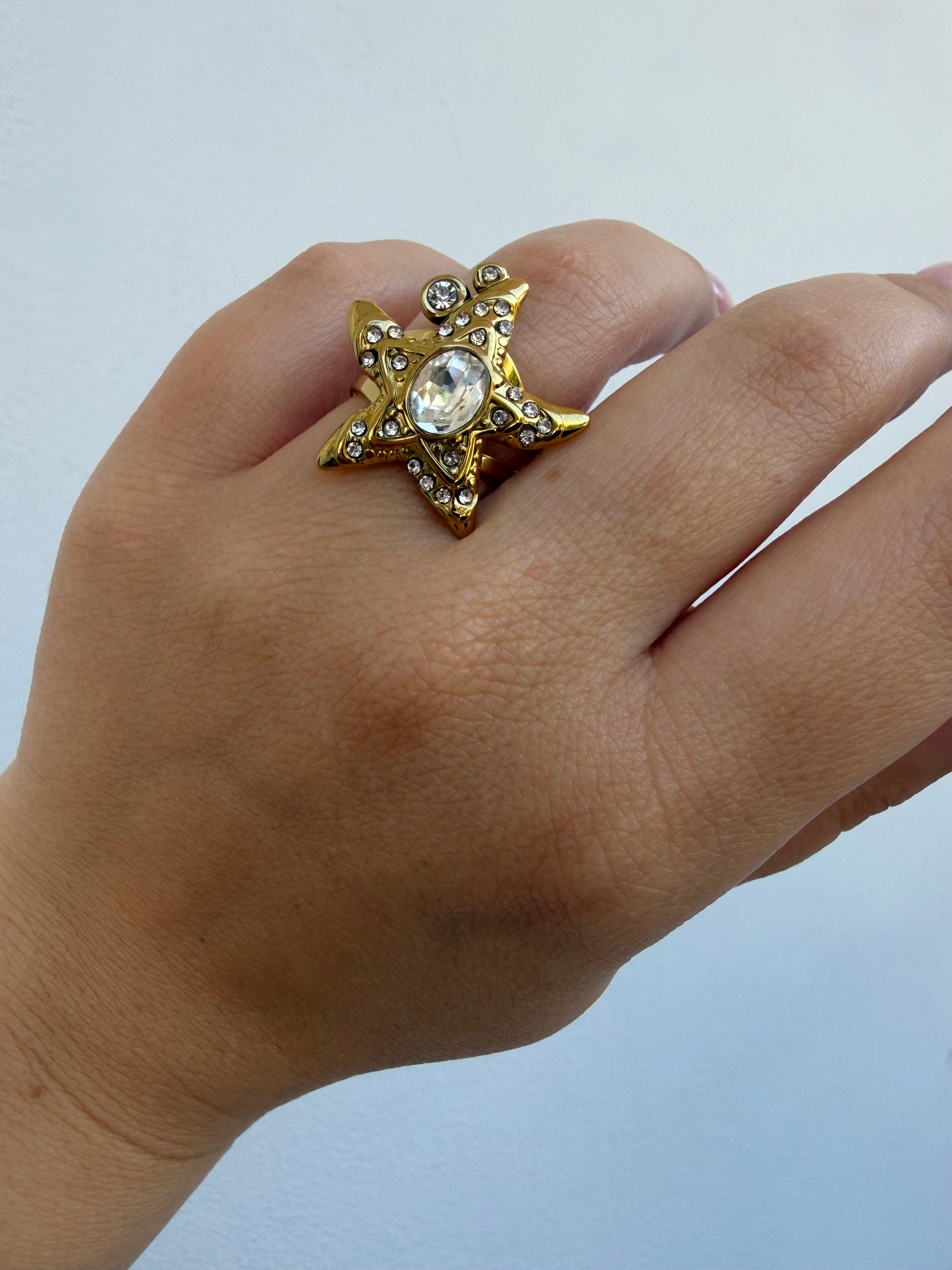 Starry Ocean Ring
