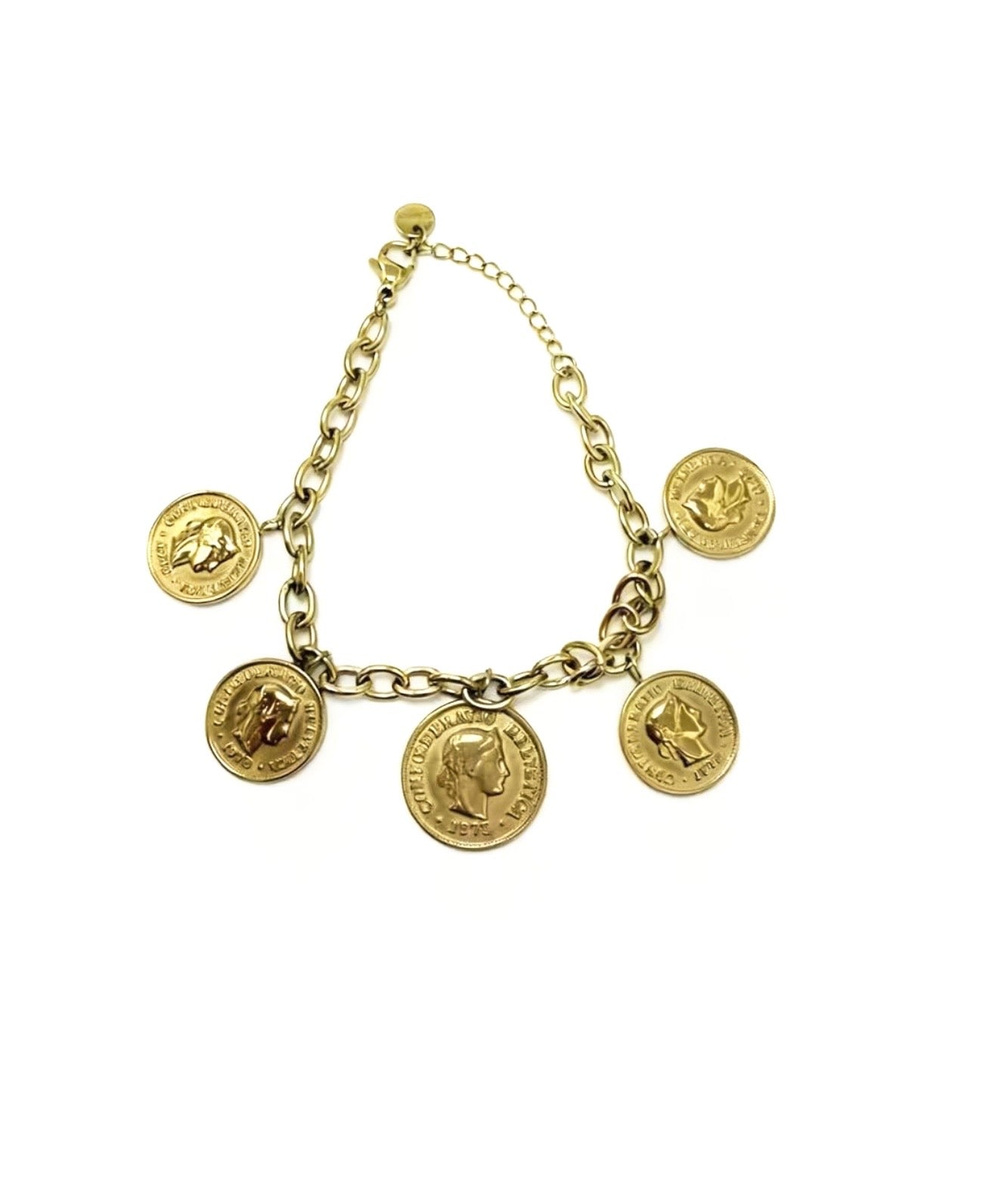 Vintage Coins Bracelet
