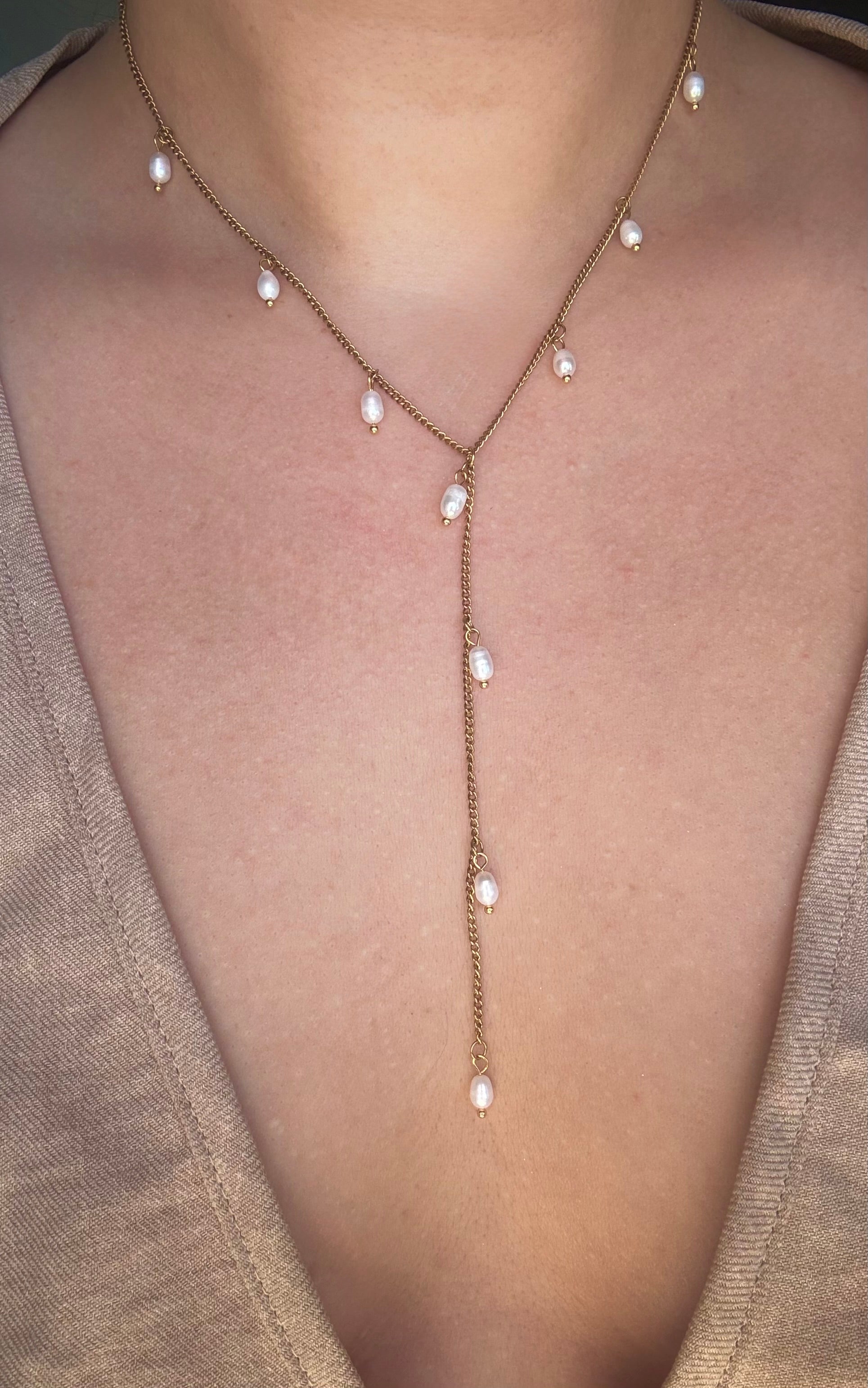 Pearl Drop Necklace