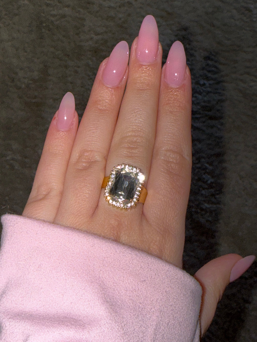 Diamond Square Ring