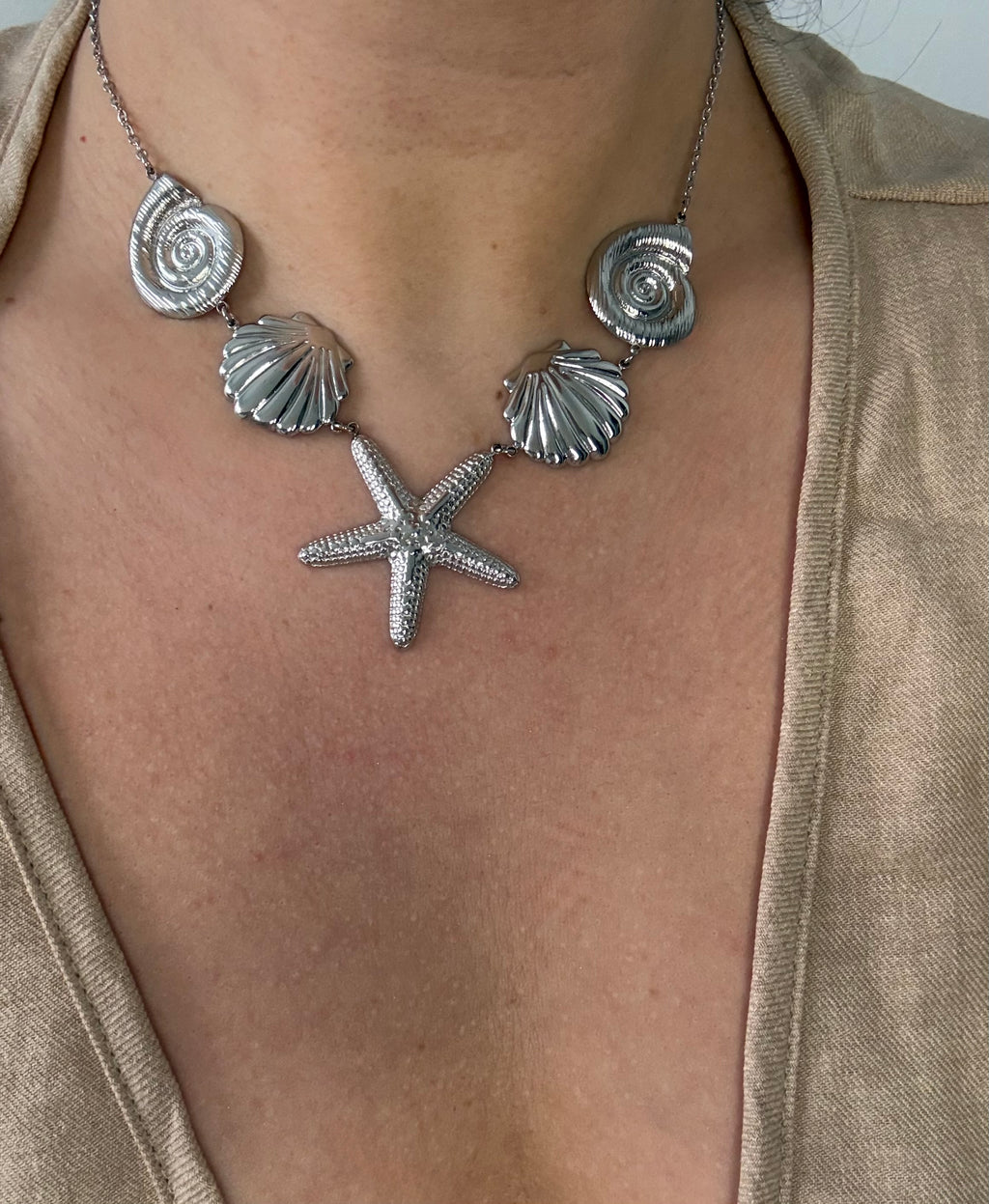 Siren Silver Necklace