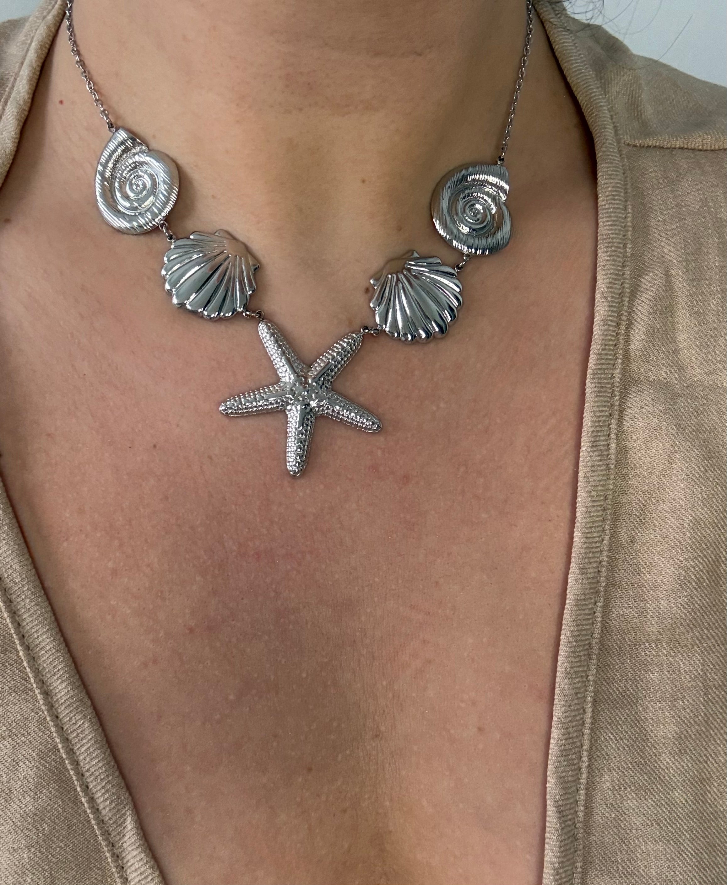 Siren Silver Necklace