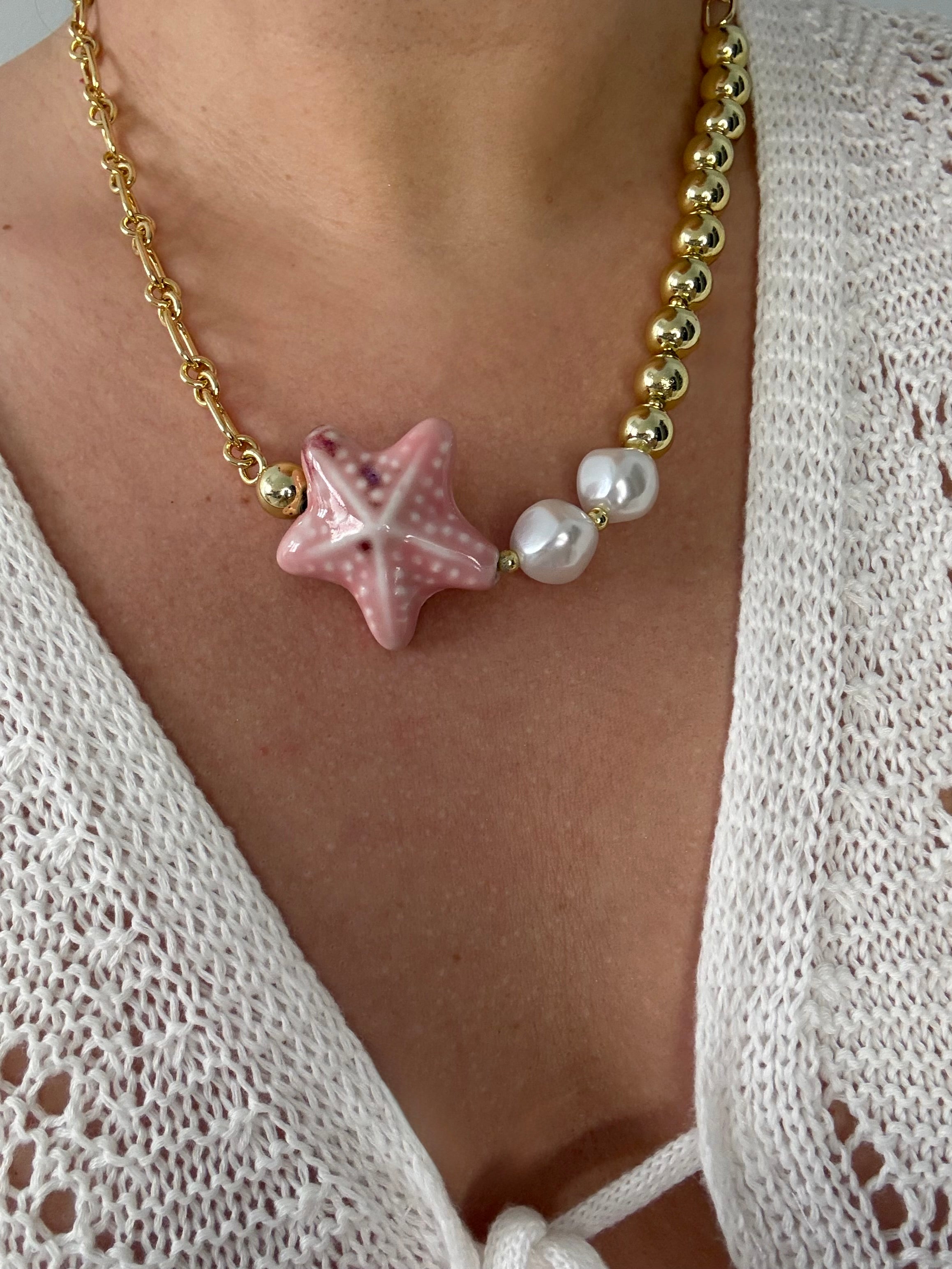 Ocean Pink Necklace