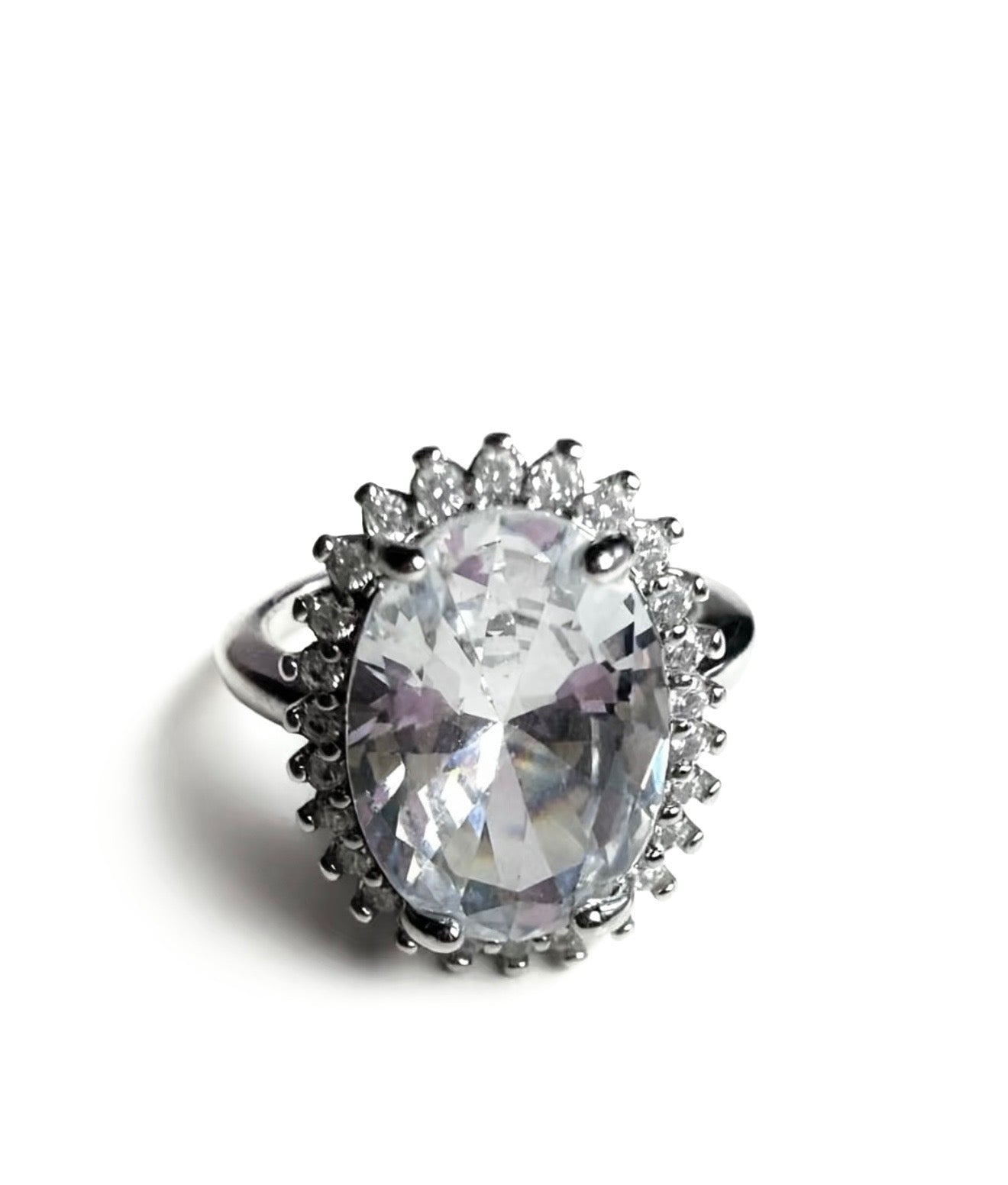 Oval Crown Ring