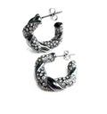 Roxani Silver Hoops