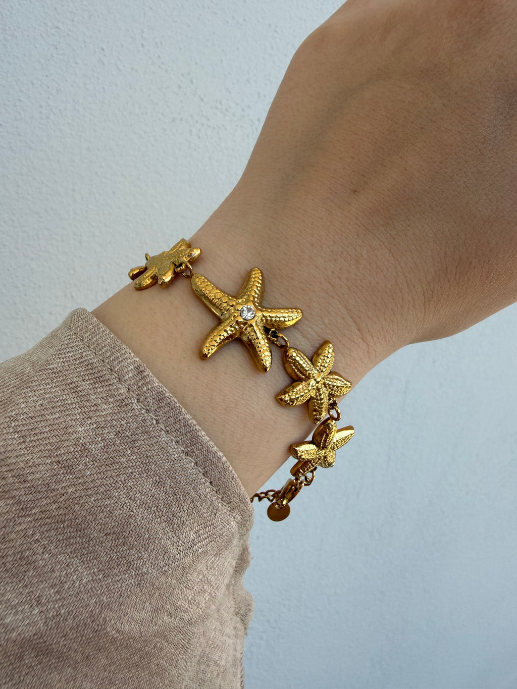 Starfish Gold Bracelet