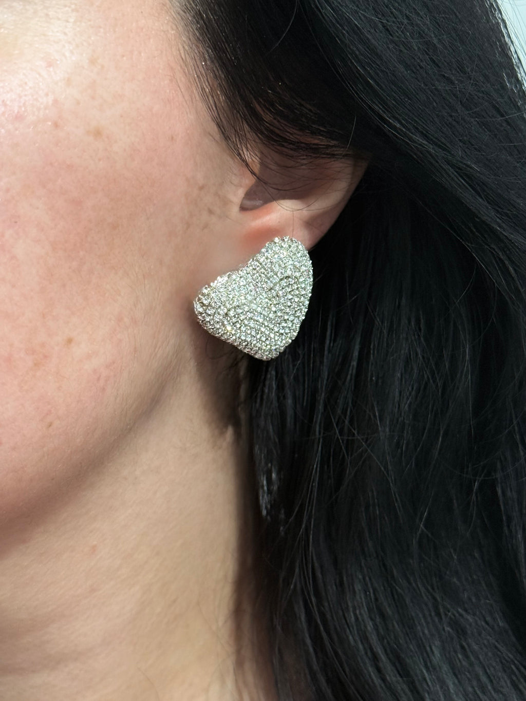 Shiny Heart Earrings
