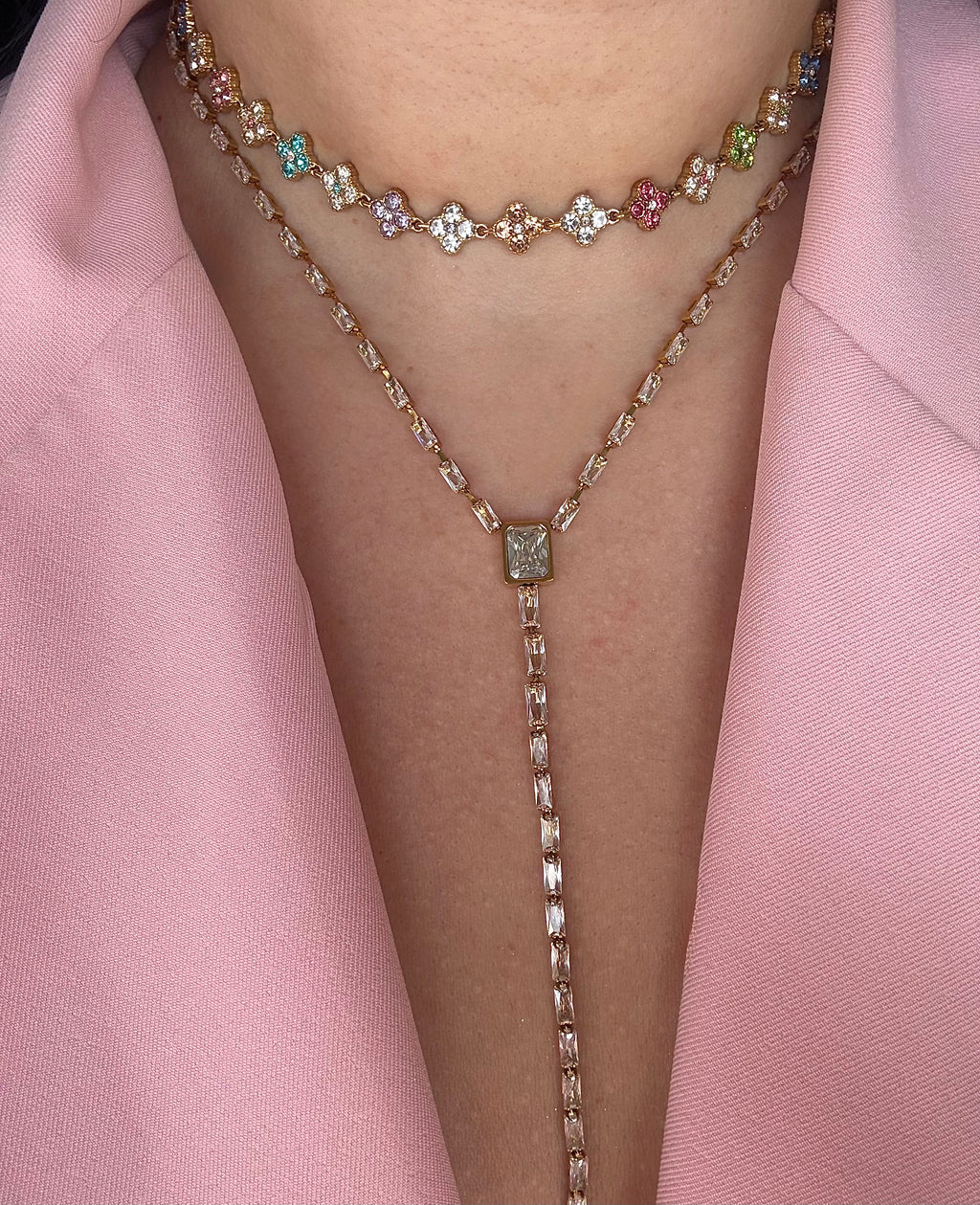 Pastel Gold Necklace