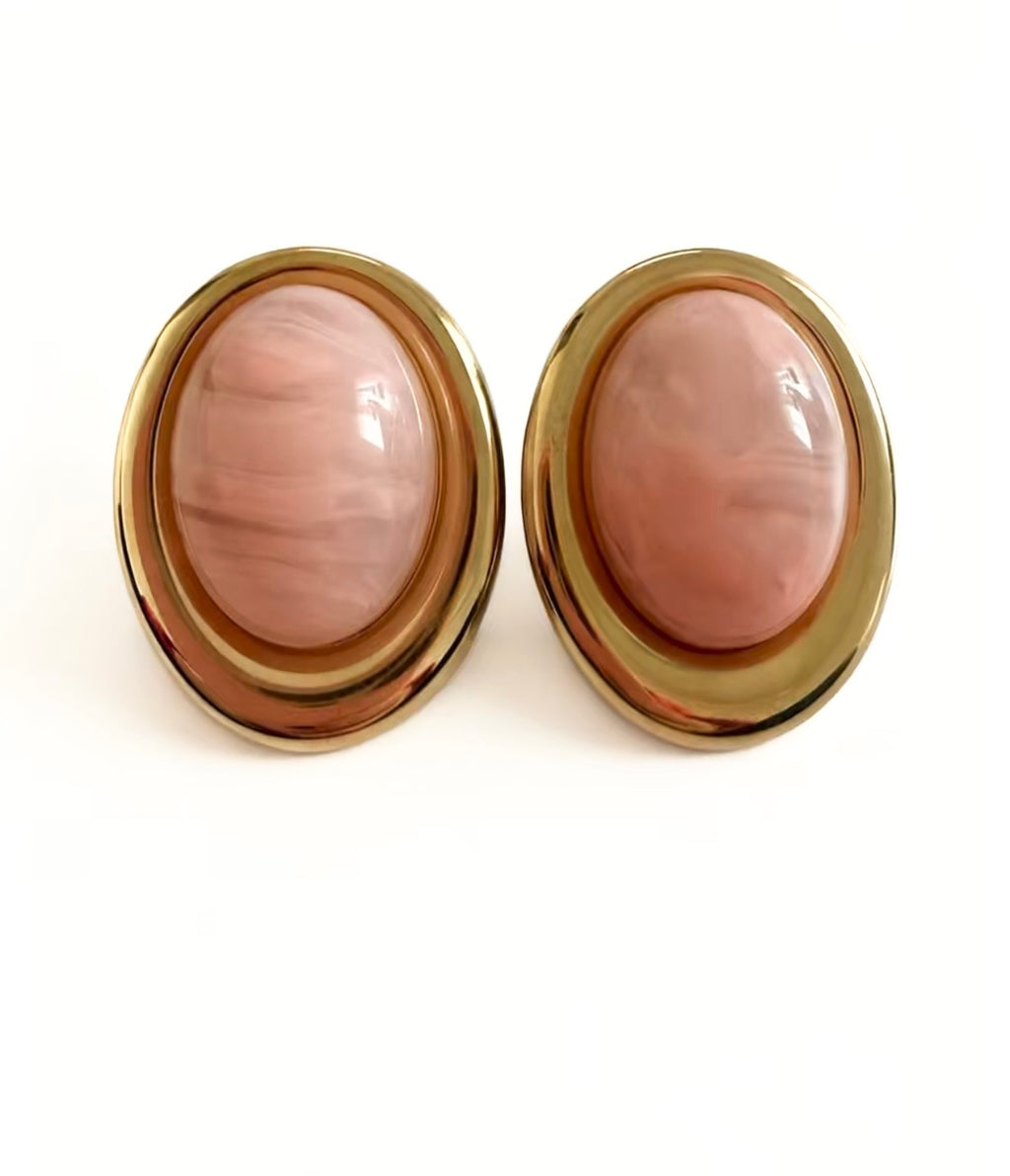 Rosalin Pink Earrings