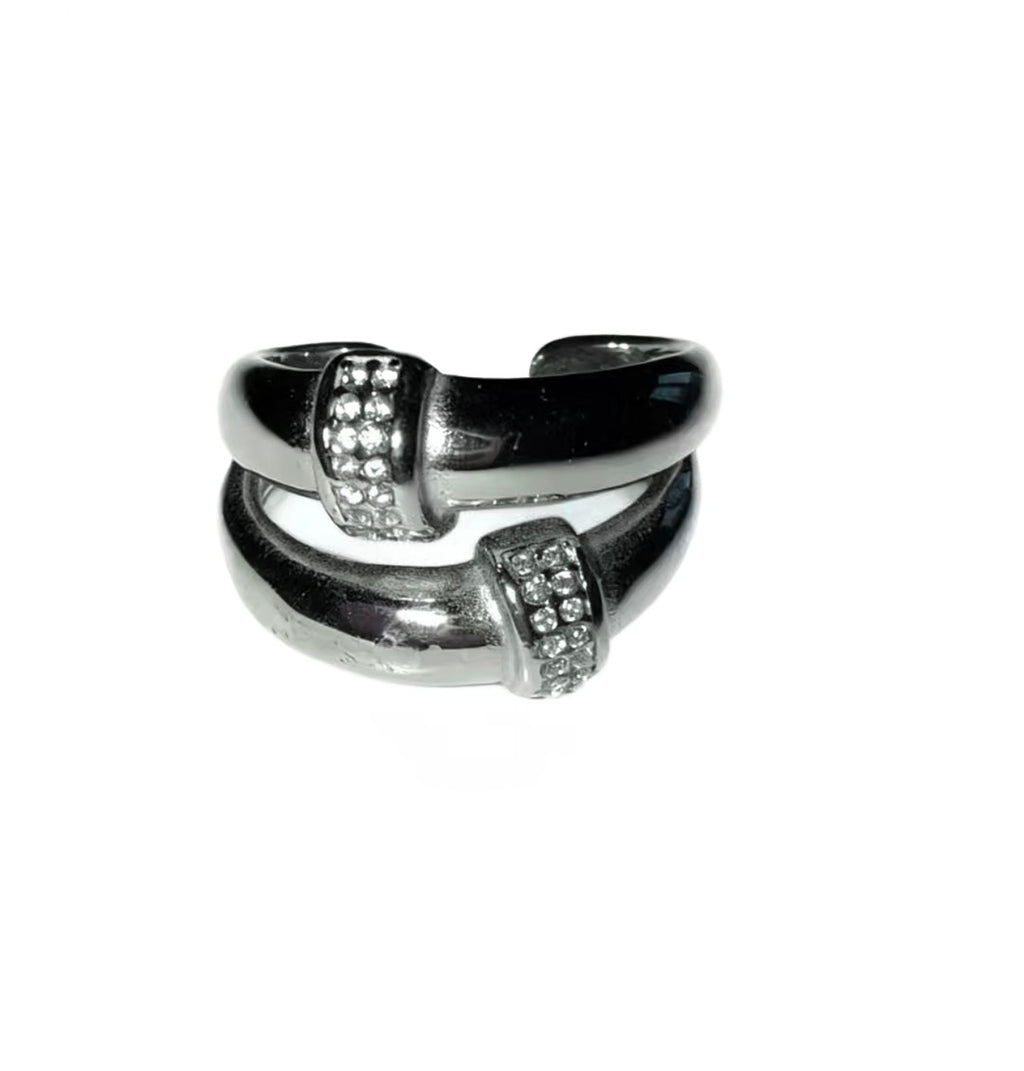 Double Spark Ring