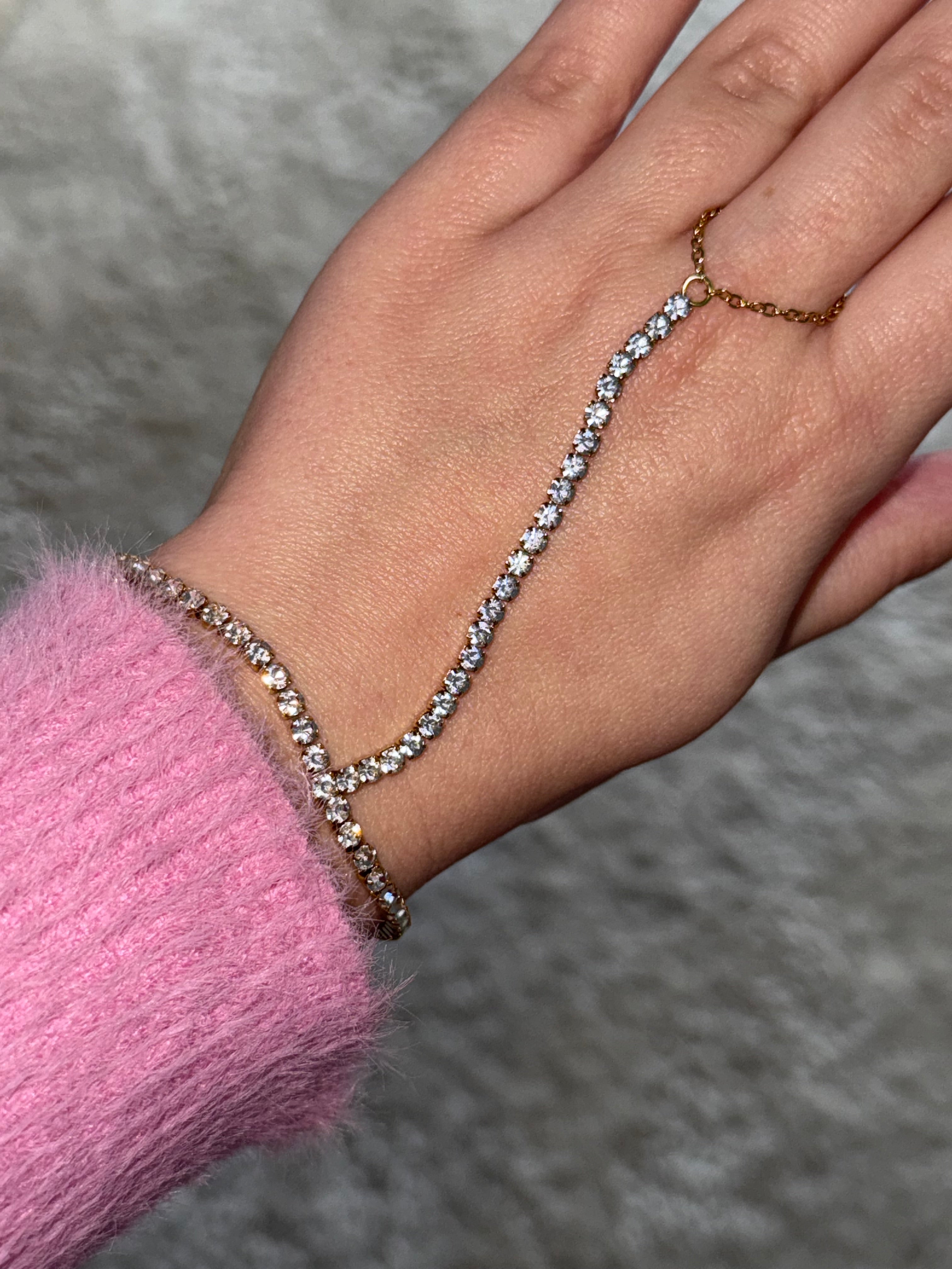 Crystal Hand Chain