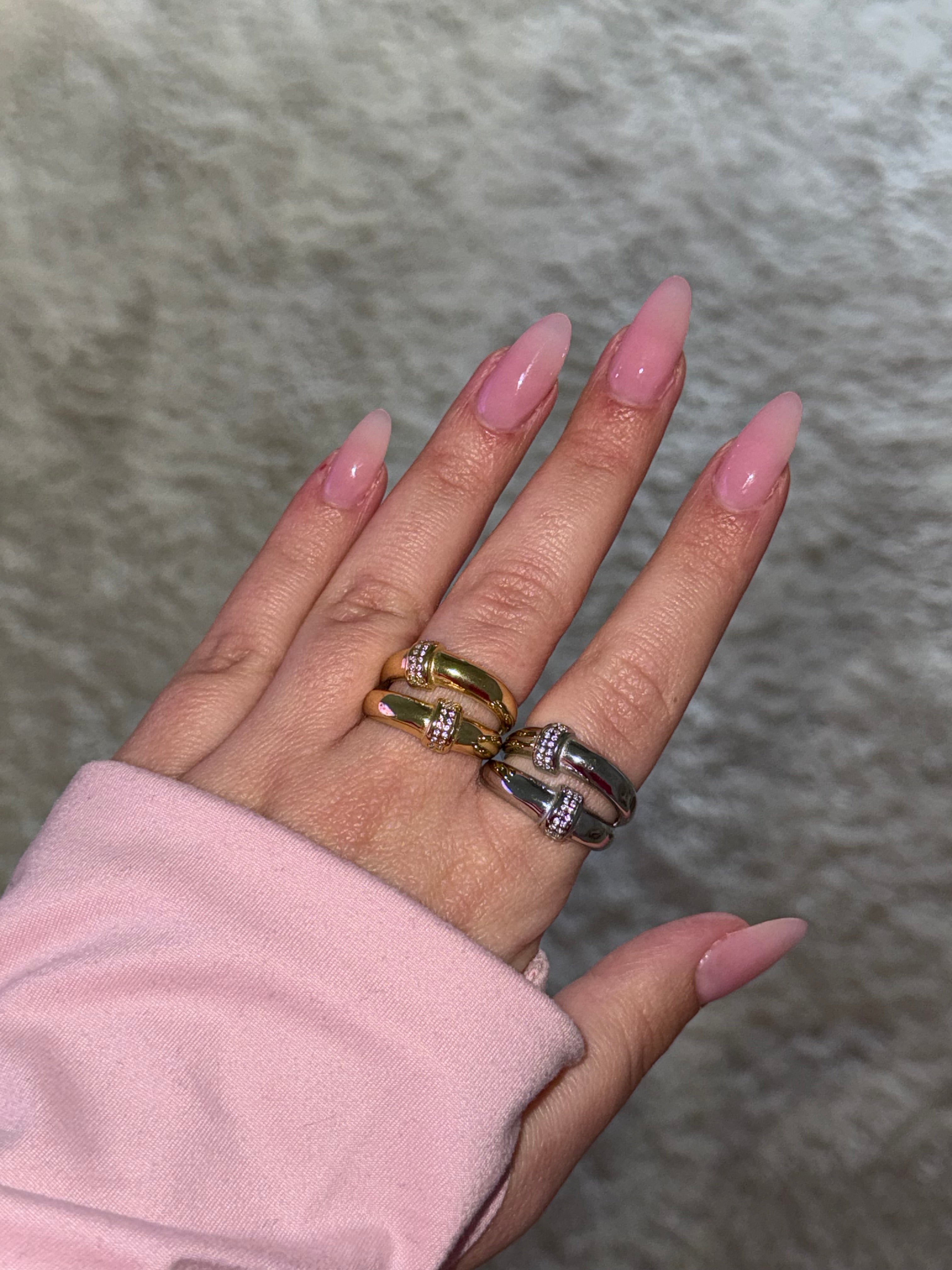 Double Spark Ring
