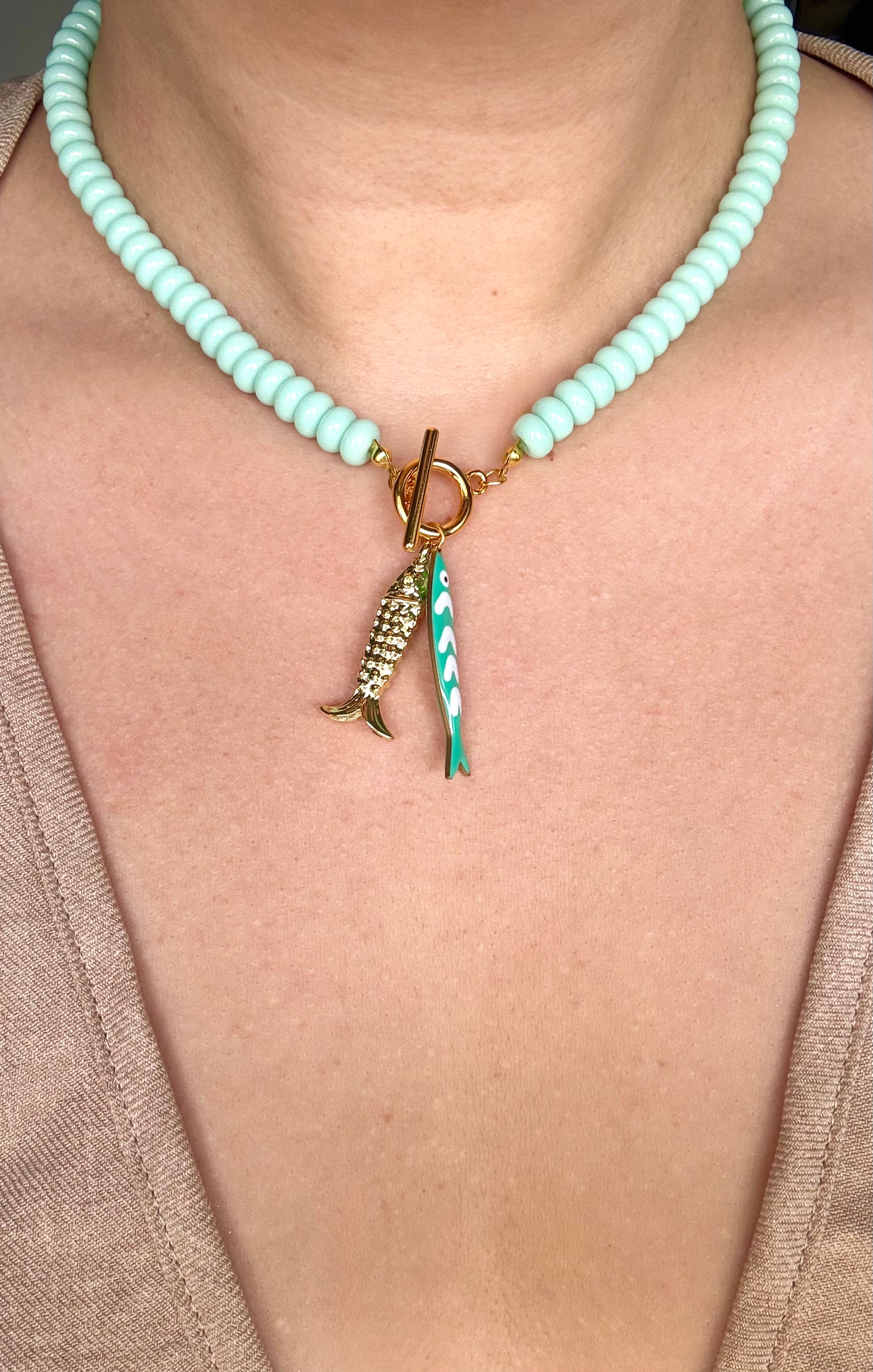 Fish Mint Charm