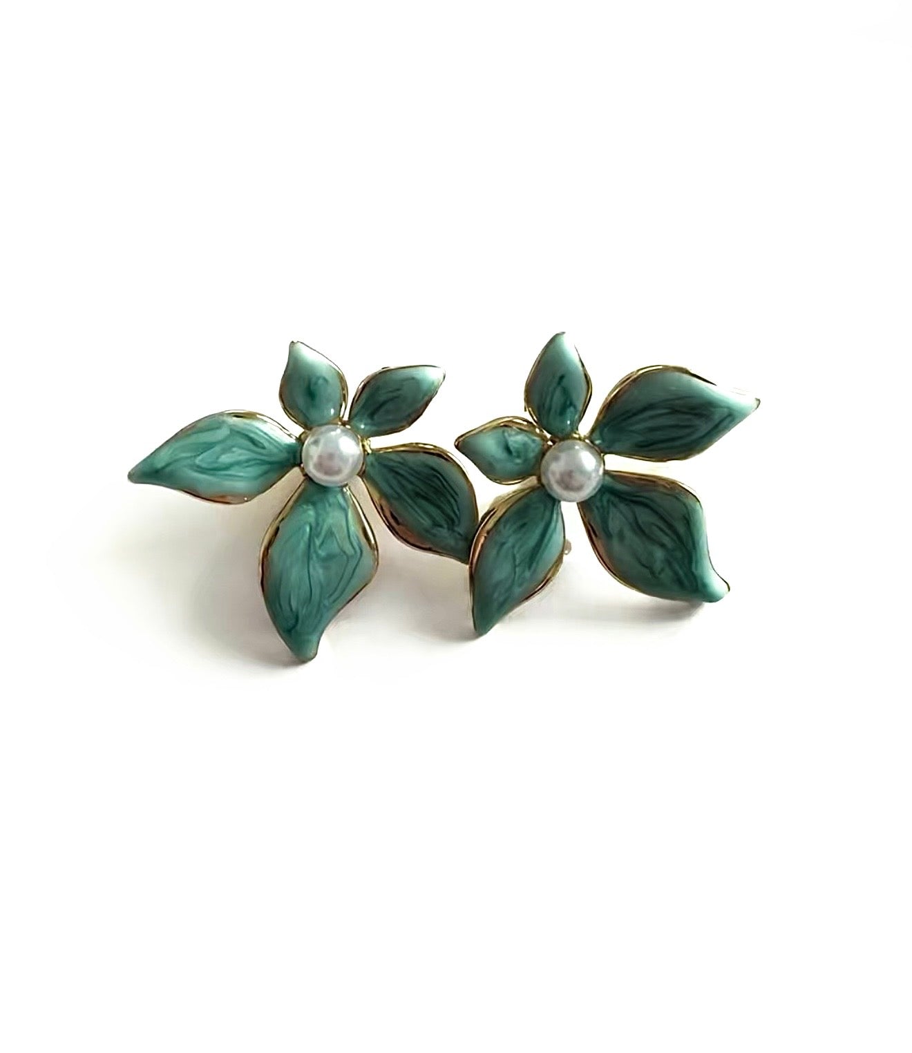 Petal Blue Earrings