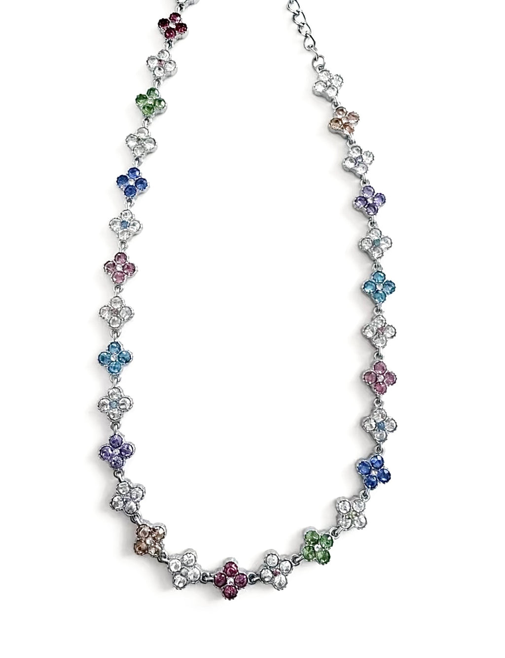 Pastel Silver Necklace