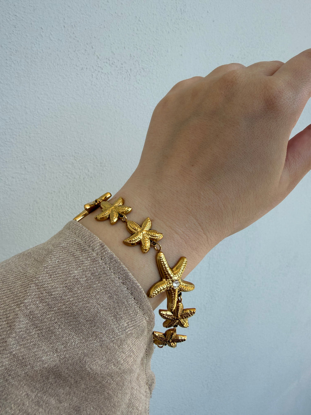 Starfish Gold Bracelet