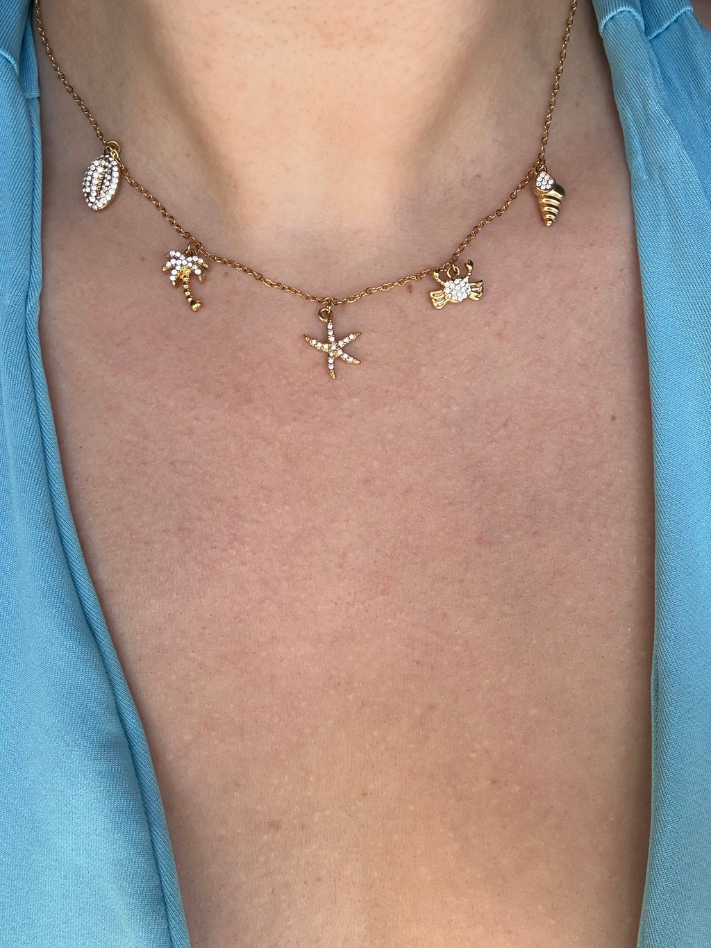 Gold Aurora Necklace